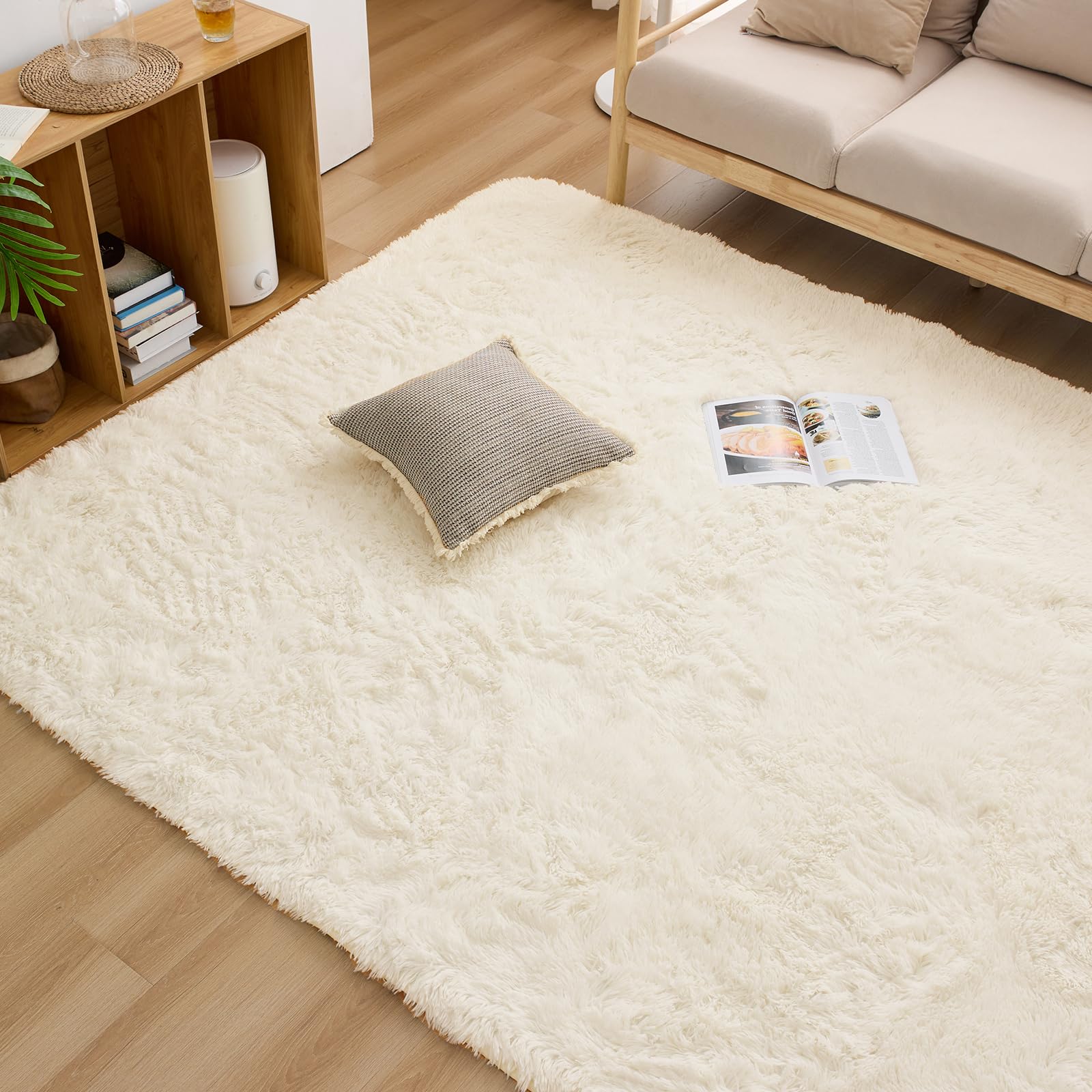 Housecover ラグ カーペット シャギーラグ ラグマット 長方形 絨毯