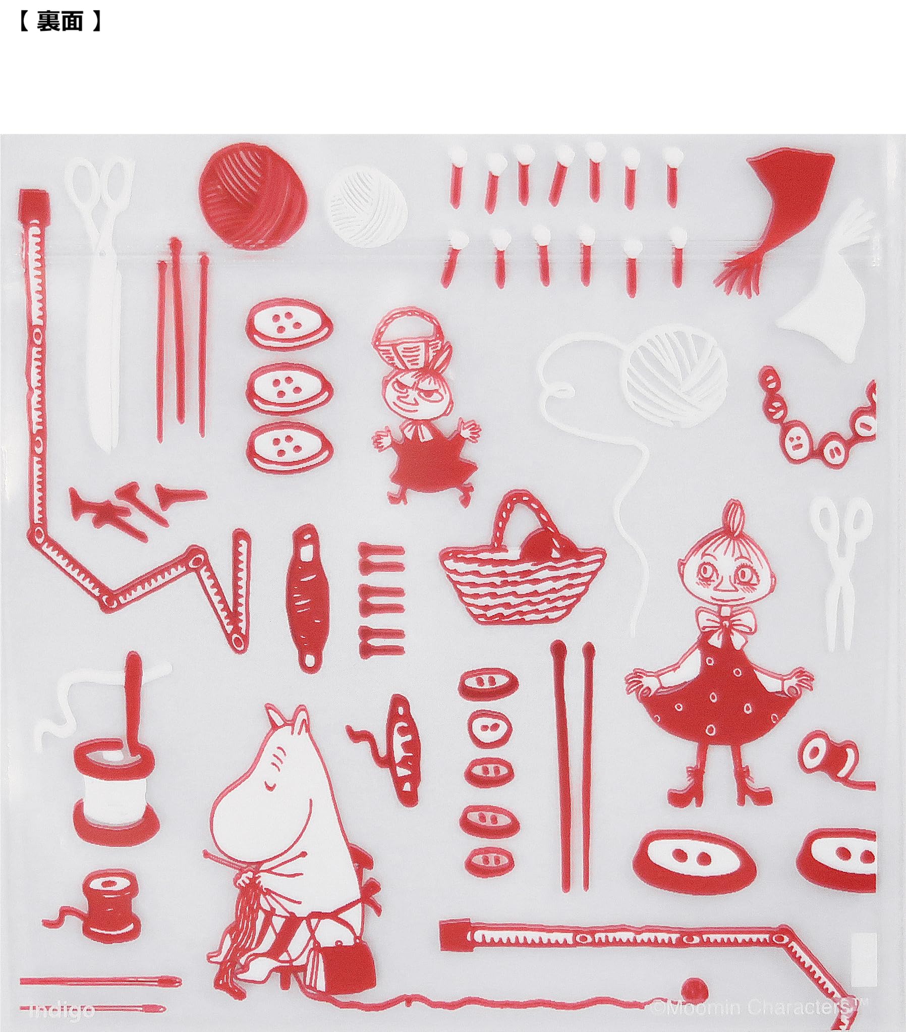 Amazon.co.jp: インディゴ(Indigo) MOOMIN ムーミン ラッピング OPP袋