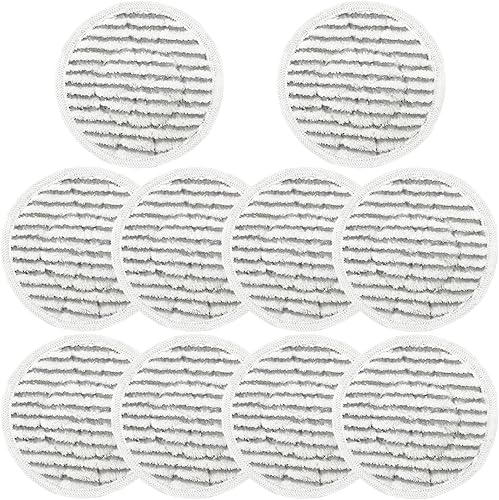 Paquete de 10 almohadillas S7001 de repuesto para trapeador de vapor Shark S7001, Shark S7000AMZ, S7000 S7001TGT S7201 Series, almohadillas de