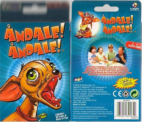 MGA Entretenimiento - Juego de cartas Andale Andale