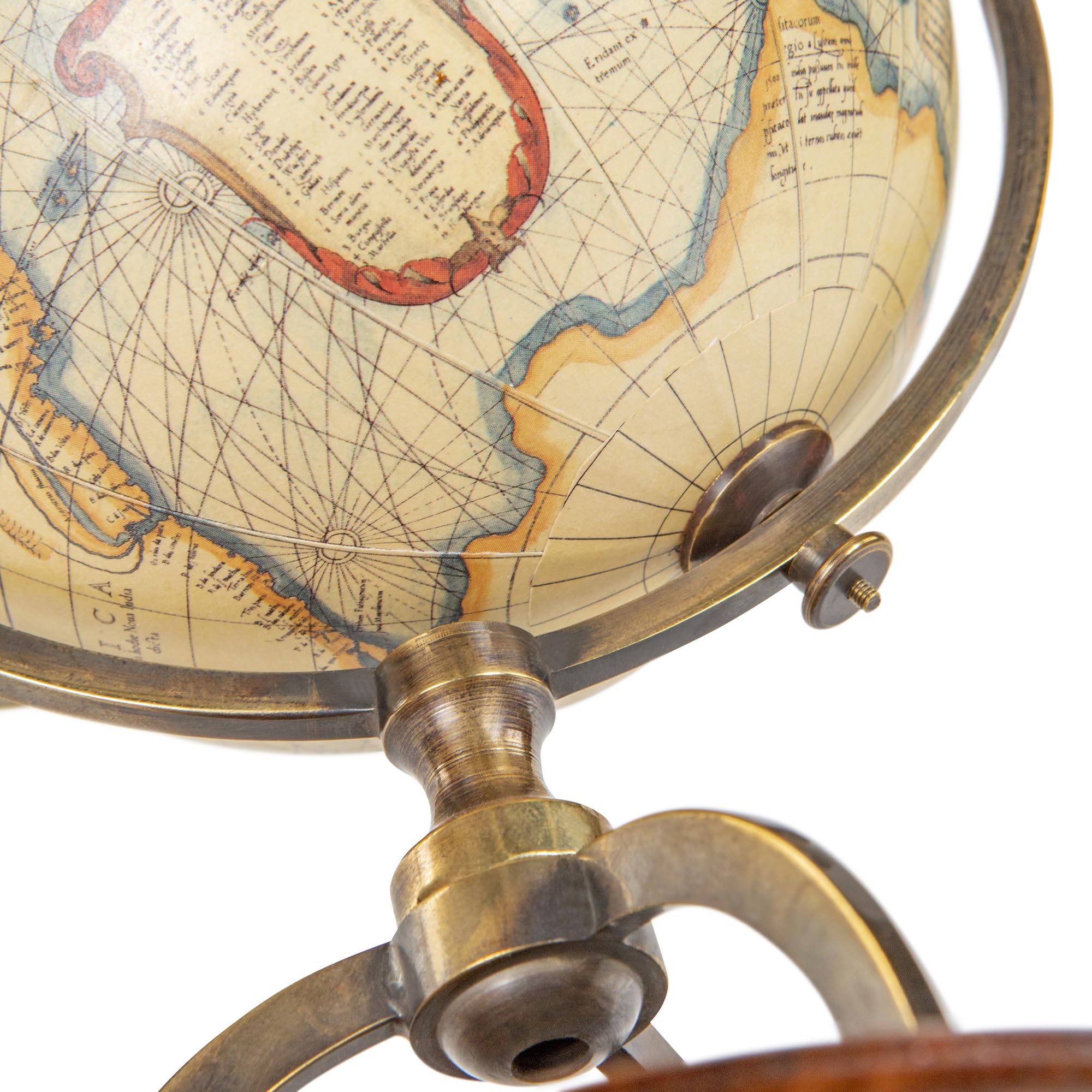Authentic Models [DL] Terrestrial Globe with Compass -