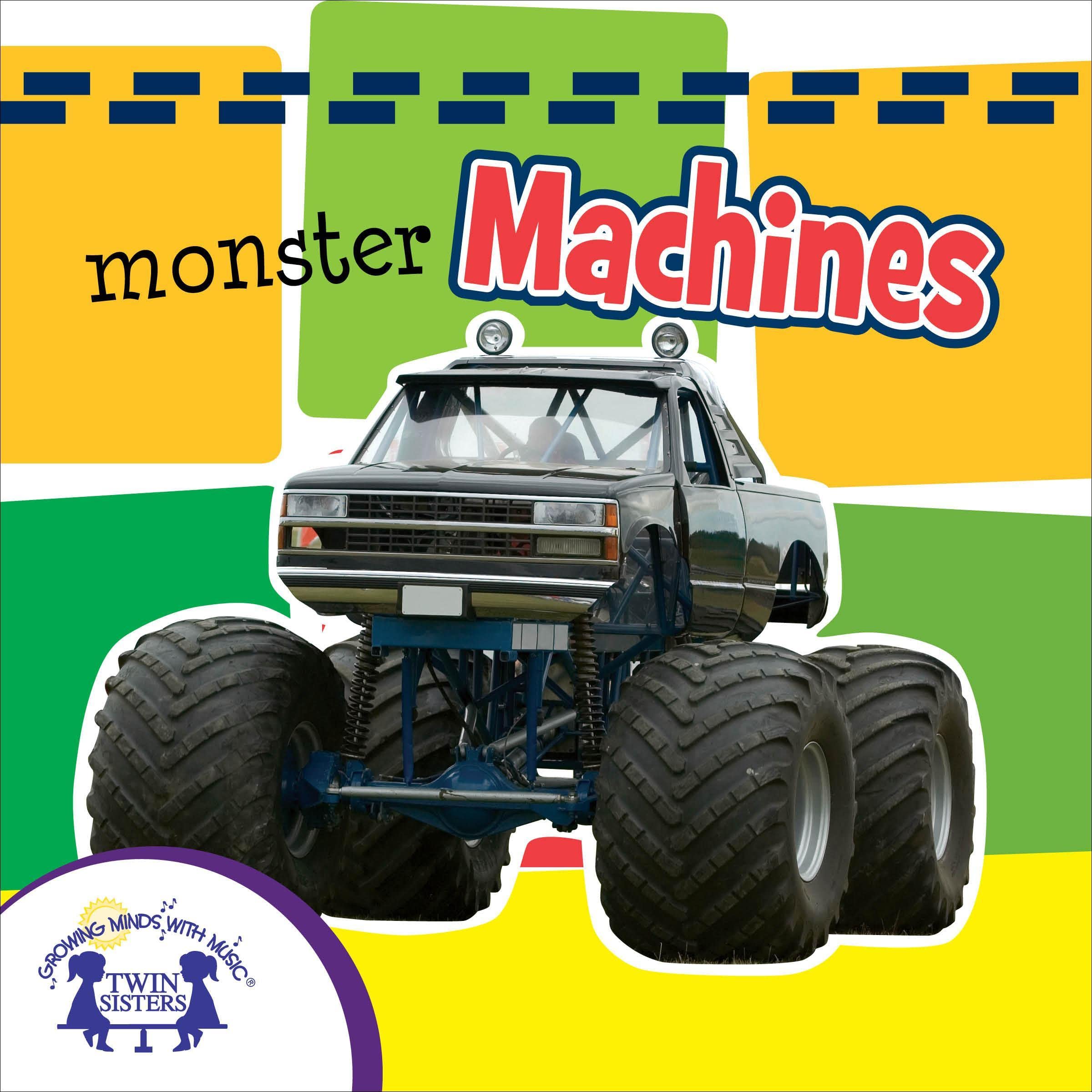 Monster Machines Sound Book: Photo Fun Fact Series with Audio, Book 4