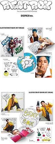Miniatura 2 de DREAMUS NCT Dream Beatbox 2 álbum de reenvasado Versión Digipack Contenido+Póster Plegable+Seguimiento Sellado (al azar)