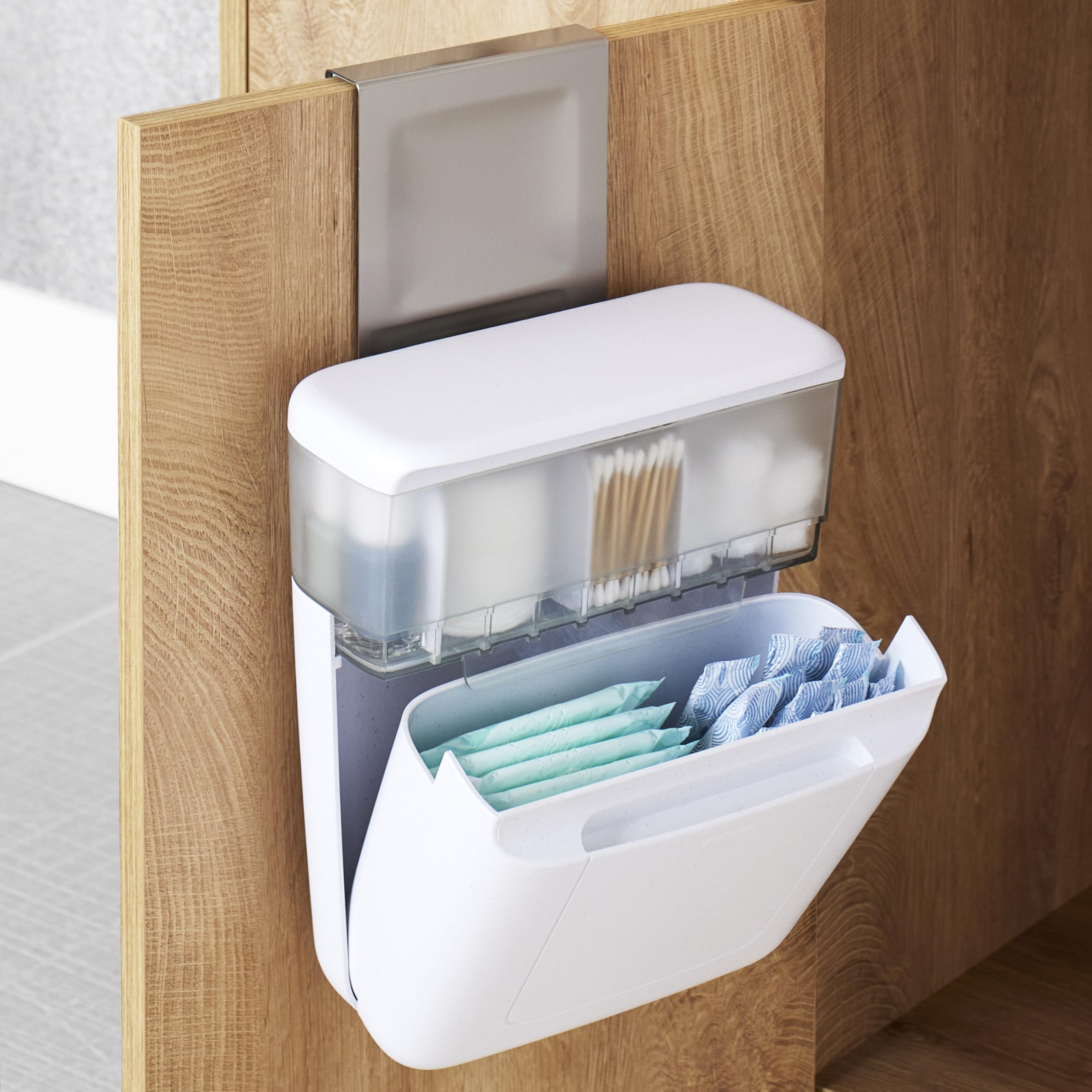 YouCopia DoorStash Toiletry Organizer — Hanging Cabinet Bathroom Storage
