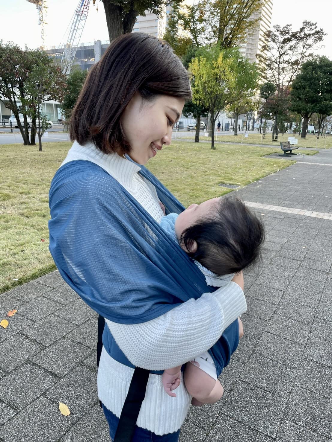 Amazon.co.jp: 【SOQOL正規品】スリング 抱っこ紐 新生児から20kg