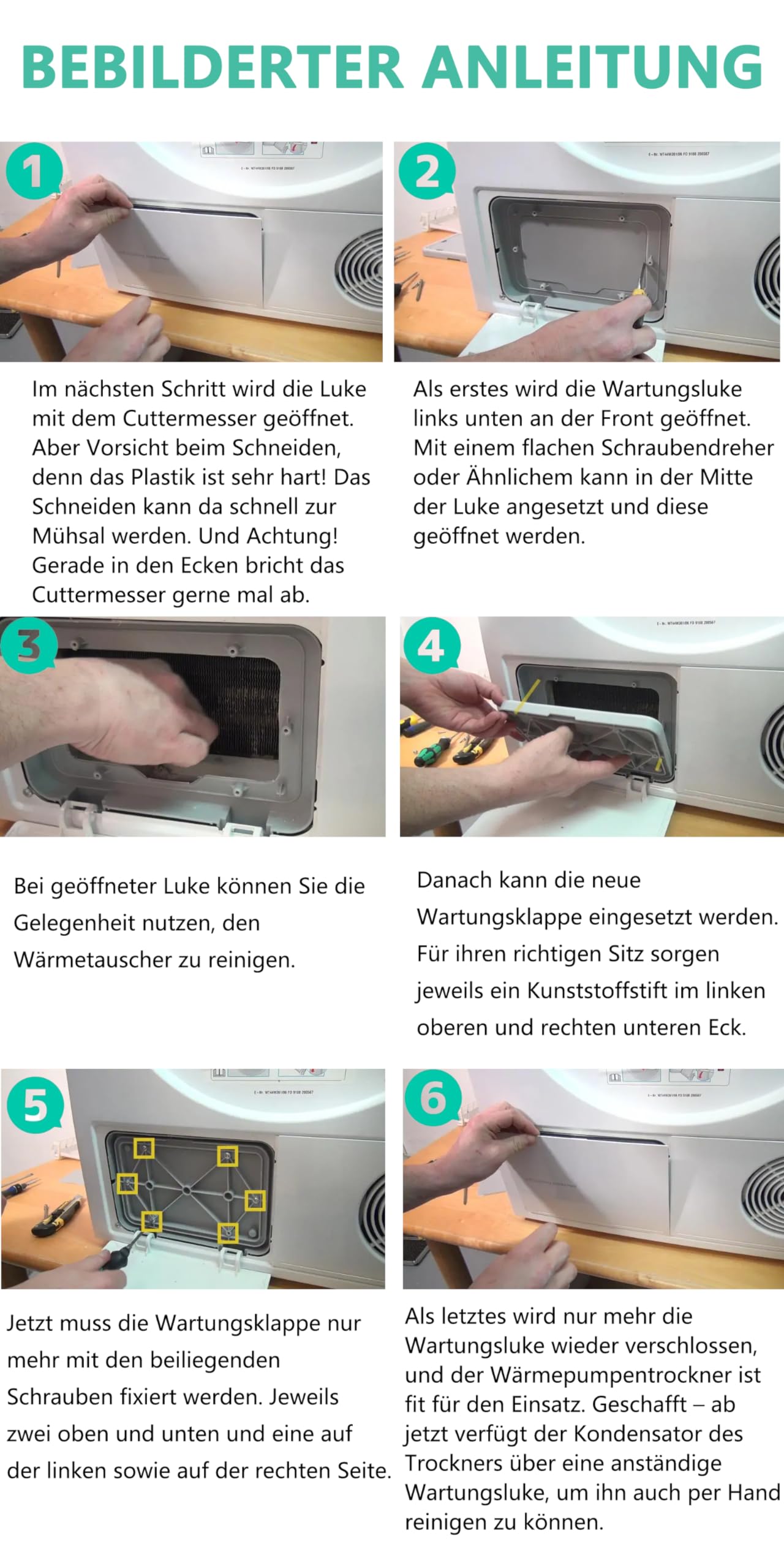 Sportello Apertura Pulizia Manutenzione Asciugatrice Bosch Siemens 646776 - Foto 4