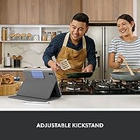 Vista 6 de Logitech Funda de teclado tipo folio resistente para iPad (10ª generación y A16) con conector inteligente y teclado duradero a prueba de derrames