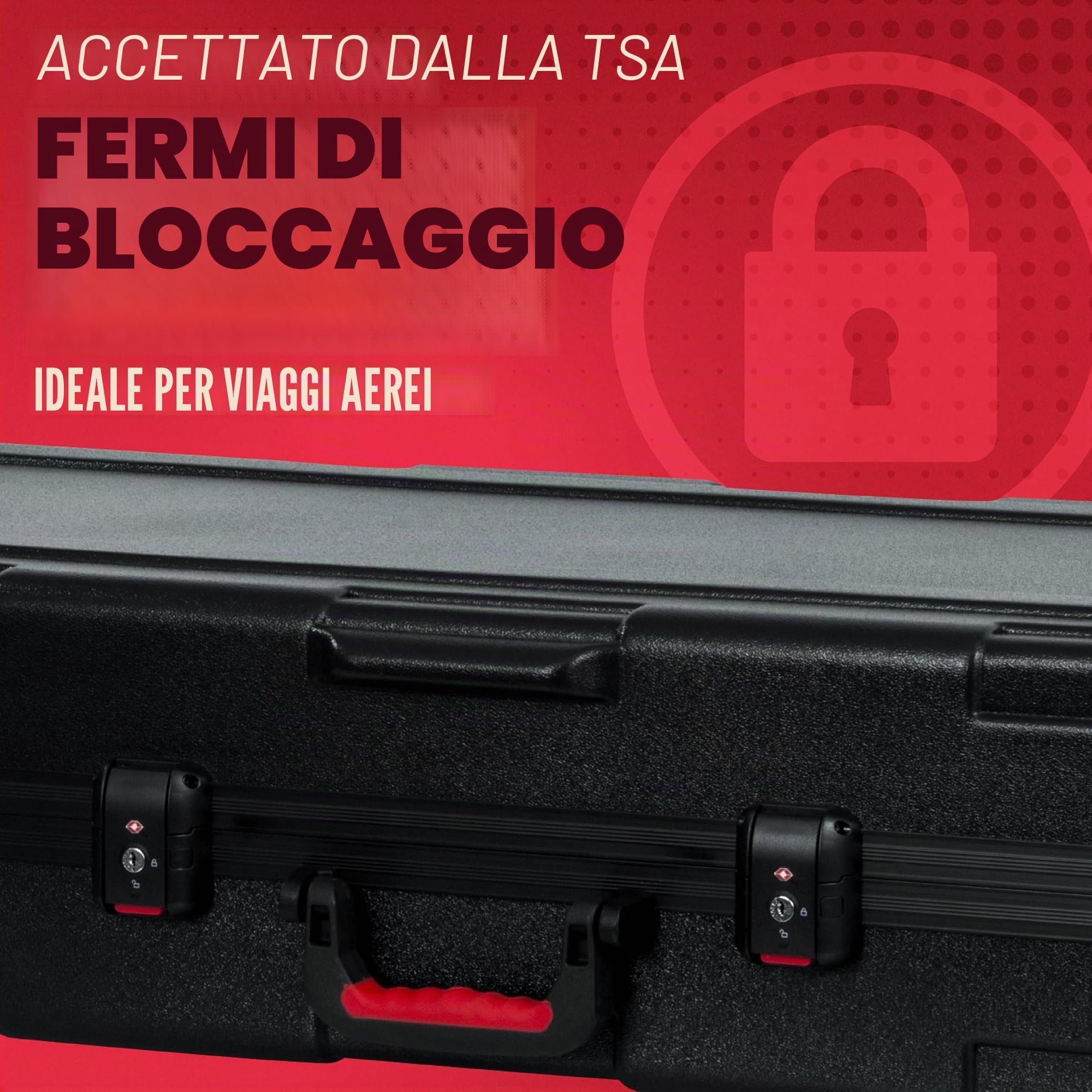Gator GTSA-KEY88D - astuccio per tastiera 88 tasti extra profonda