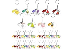 45 Pieces Mini Thank you Gift Key Chains
