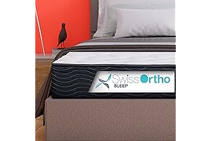 10” Inch Memory Foam and Innerspring Hybrid Twin Size Mattress