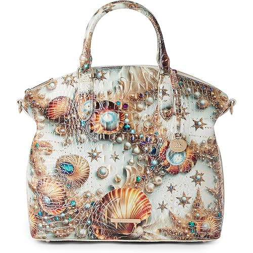 BRAHMIN Large Duxbury Satchel - Sea Jewel Melbourne DI