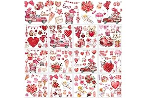 Whaline Valentine Rub on Transfers: Express Your Love Creatively