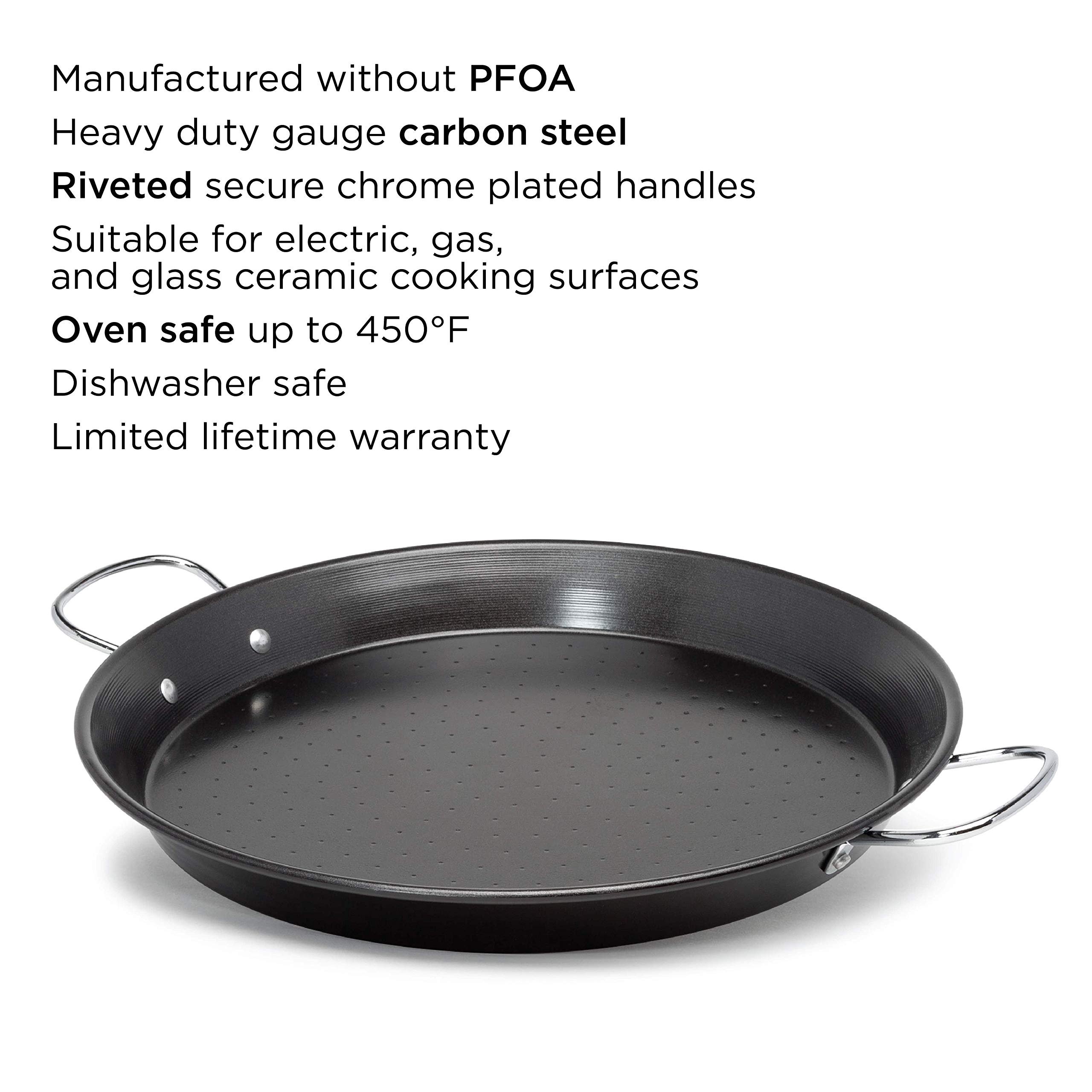 Ecolution Sol Paella Pan EcoFriendly PFOA Free Hydrolon NonStick