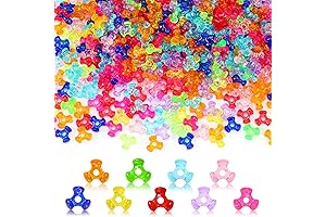 UPINS Interlocking Tri Beads for Creative Explorations and Festive Embellishments