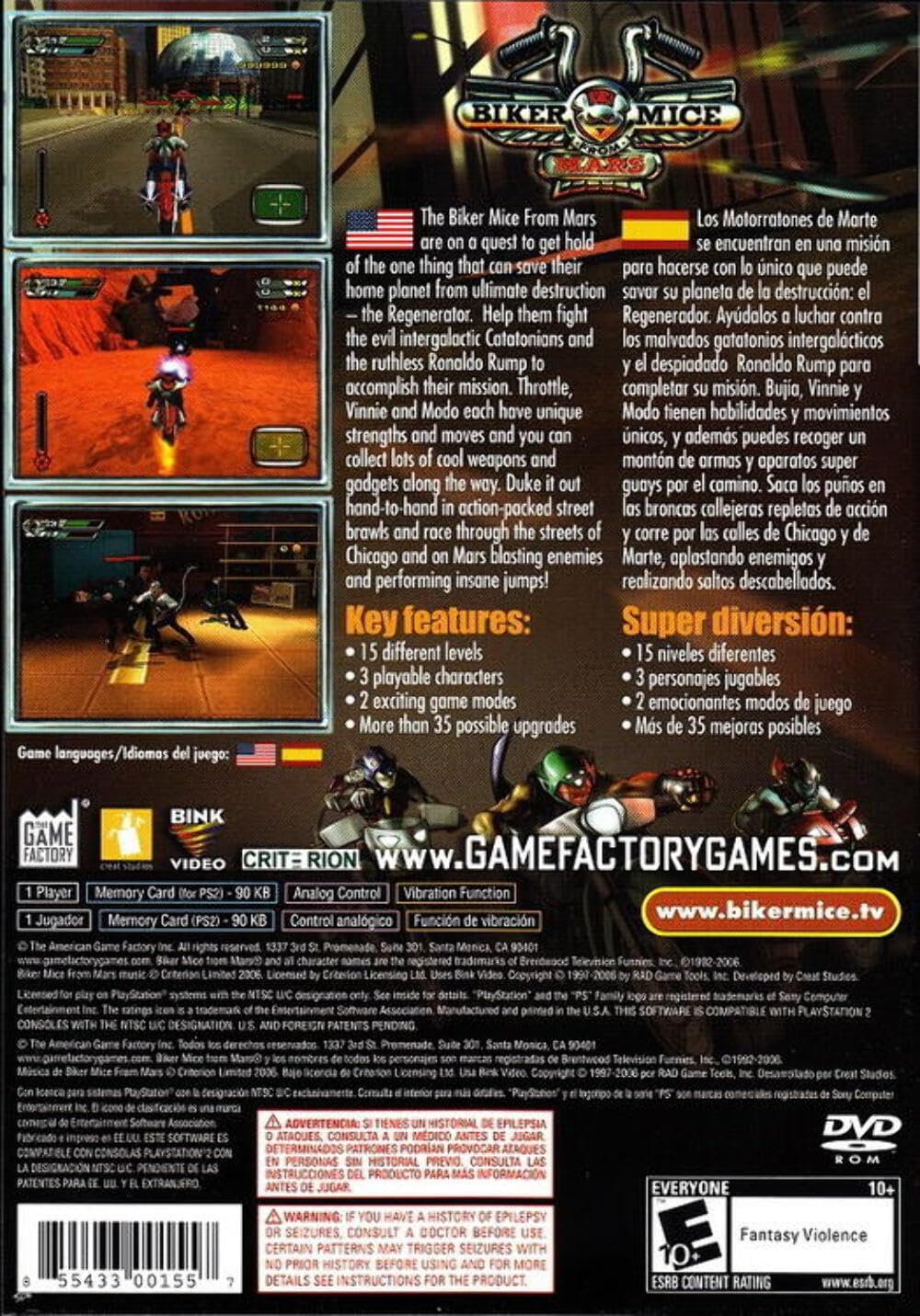 Amazon.com: Biker Mice from Mars - Nintendo Super NES : Video Games