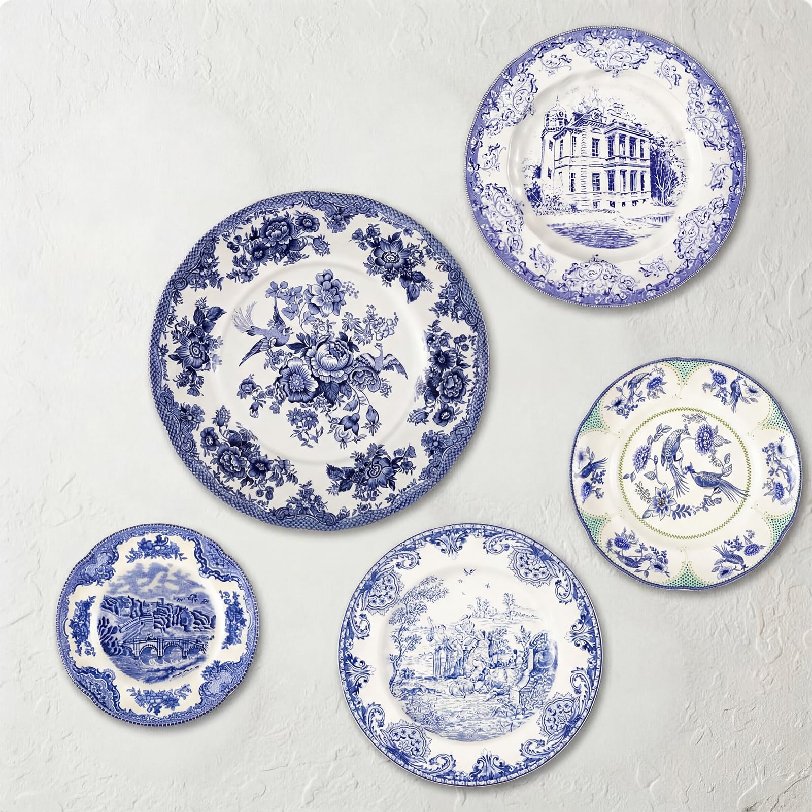 Holland Ceramic Wall Plate Set