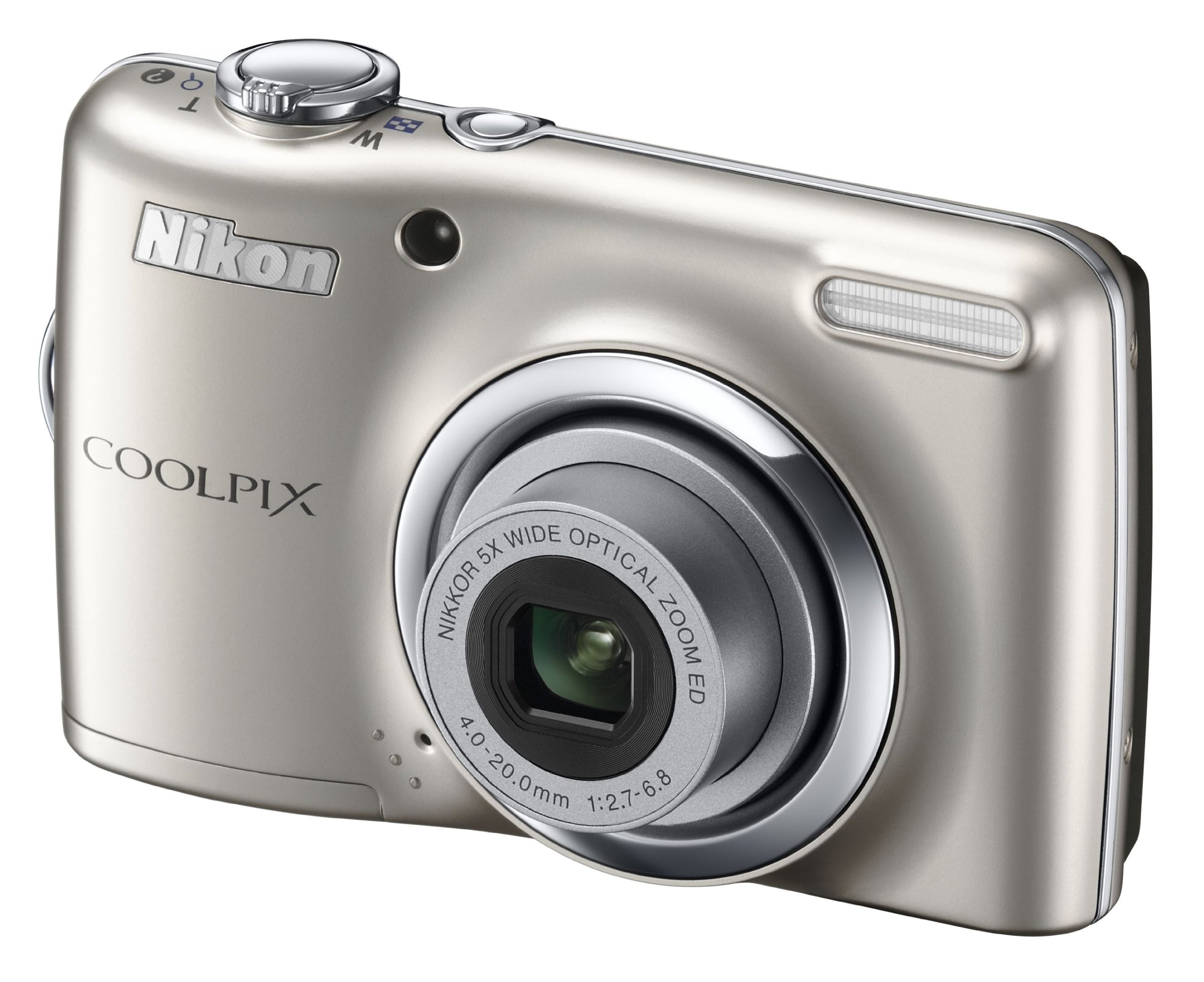 NIKON ニコン COOLPIX L23 シルバー Nikon Coolpix L23 Digital Camera - Silver (10MP, 5x Optical Zoom