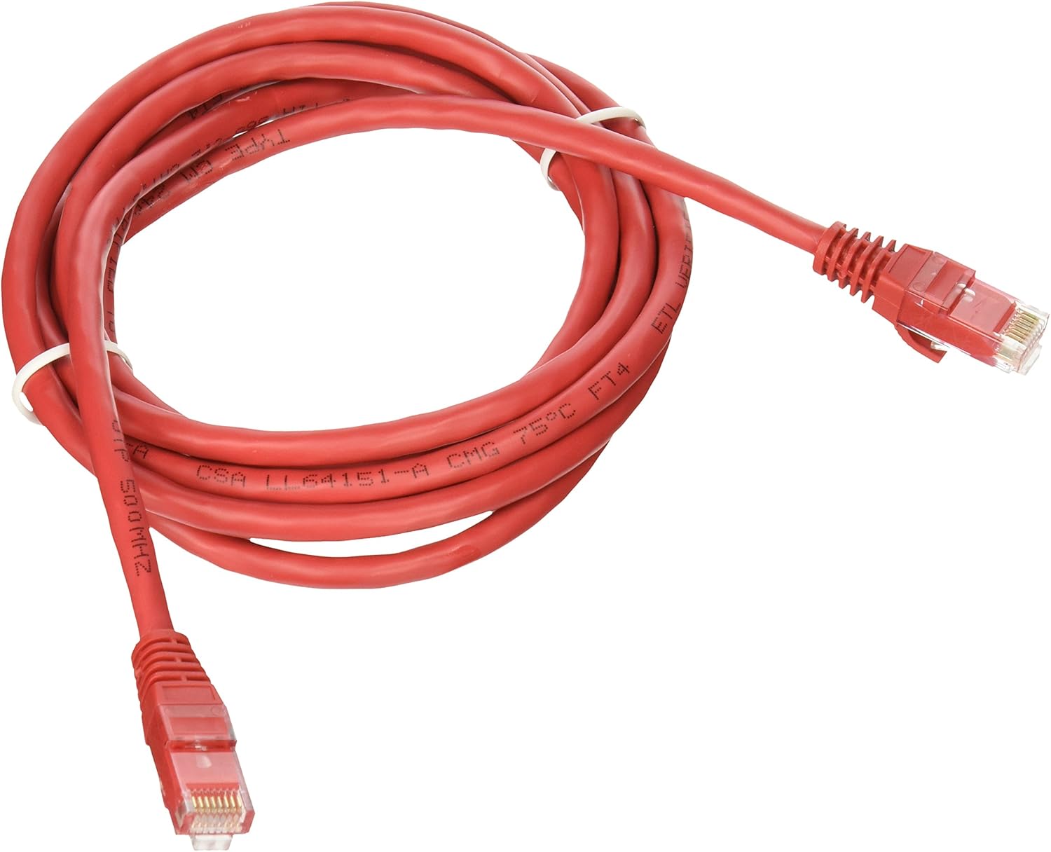 C2G 27862 Cat6 Crossover Cable Snagless Unshielded Network Crossover