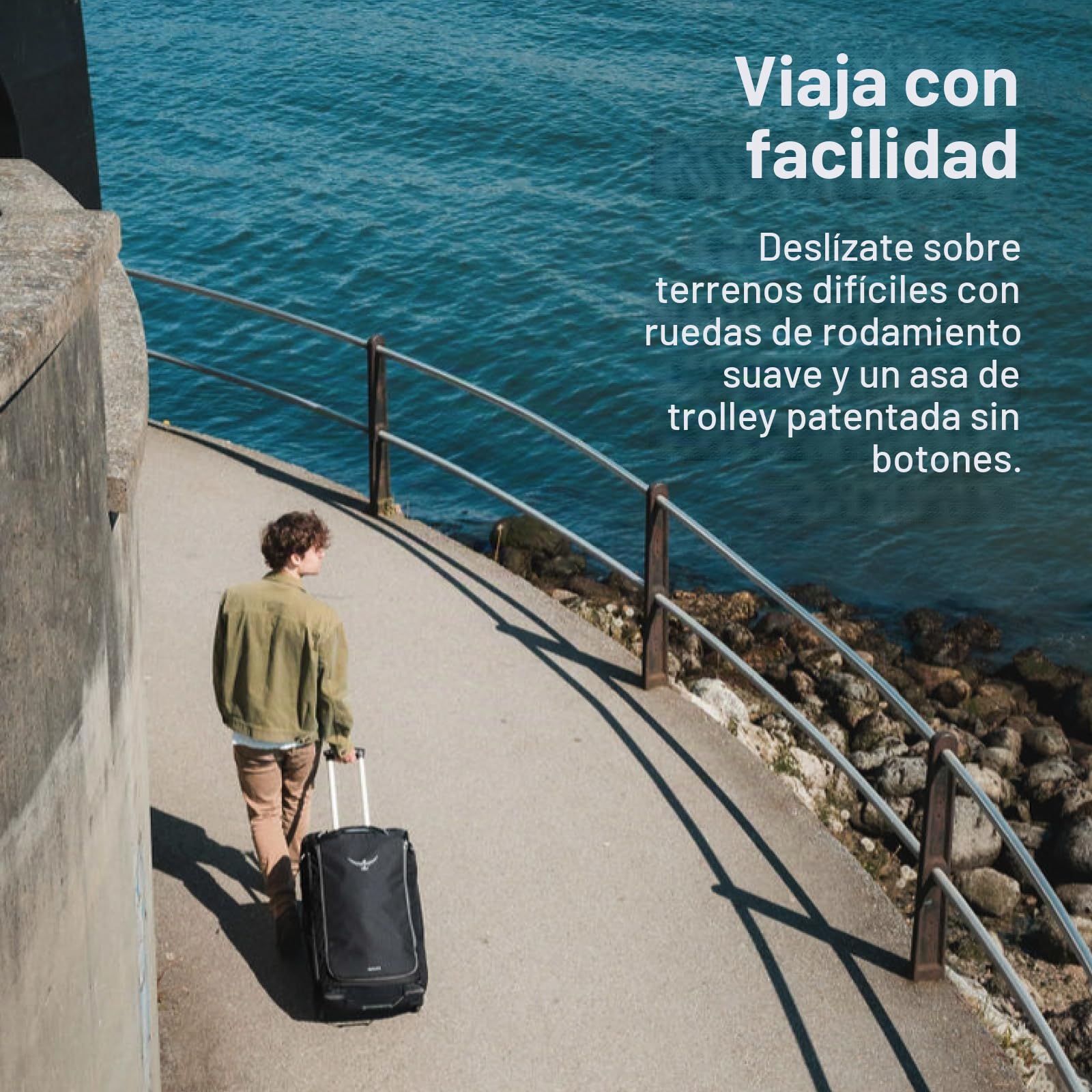 Osprey Daylite Bolsa de Viaje con Ruedas