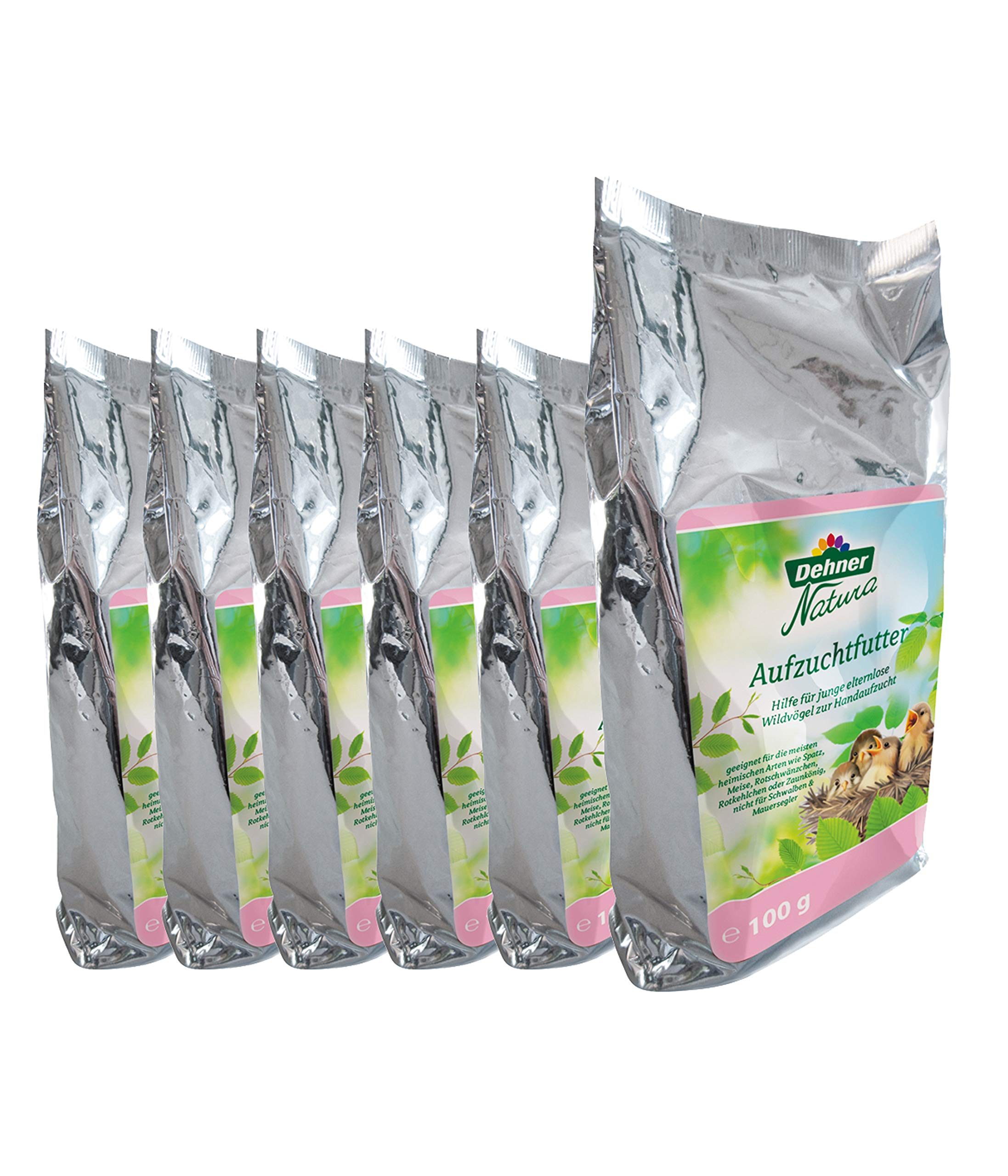 Dehner Natura - Alimento para Aves Silvestres, 6 x 100 g (600 g)