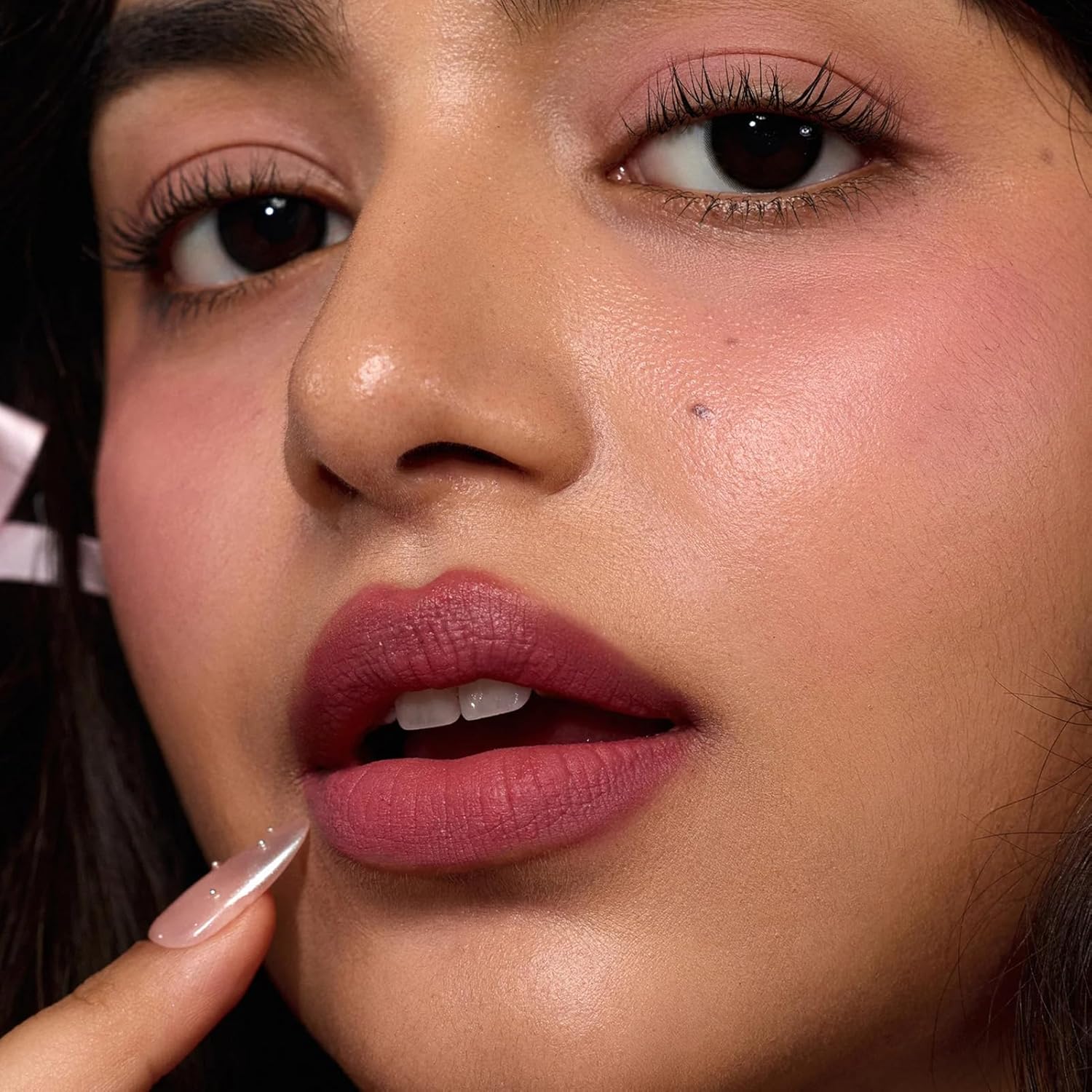 Flower Knows Strawberry Cupid Cake Lip Cream,Long Lasting Soft Pink Matte Lipstick,Hydrating Lip Stain,Transfer & Smudge-Proof Velvet Liquid Lipstick for Girls&Women,0.17 Fl Oz(V05 Pineberry) - Image 8