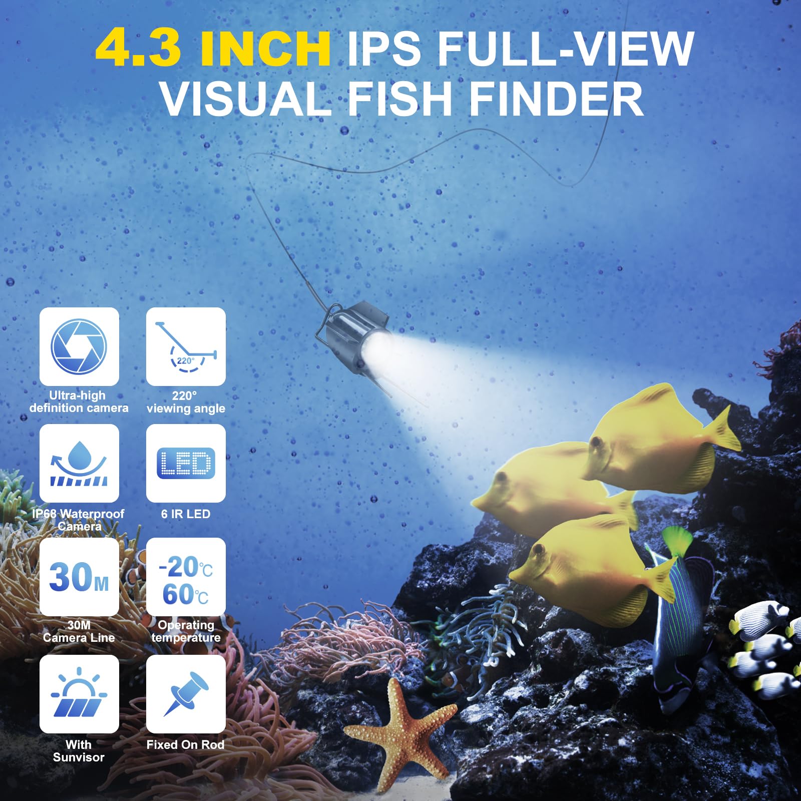 Test De La Caméra Sous-marine Double écran : Performance 4K Et Photo 48 MP