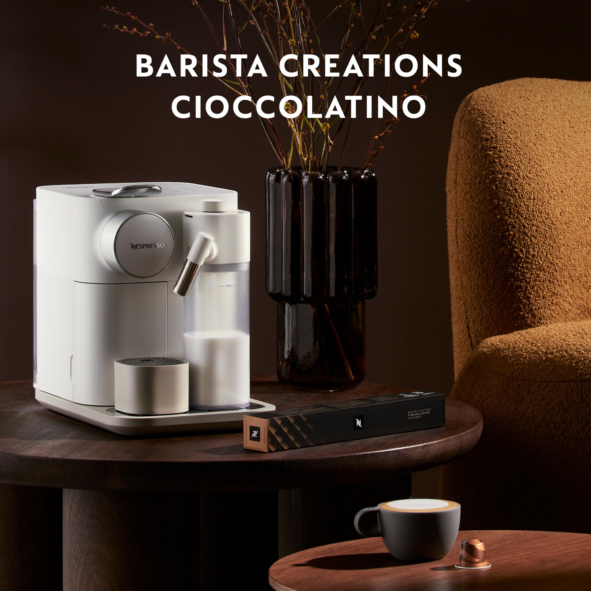 NESPRESSO ORIGINAL Cioccolatino 100 Kaffeekapseln | Arabica Kaffee, Schokoladen Aroma, Ideal für Lungo & Cappuccino