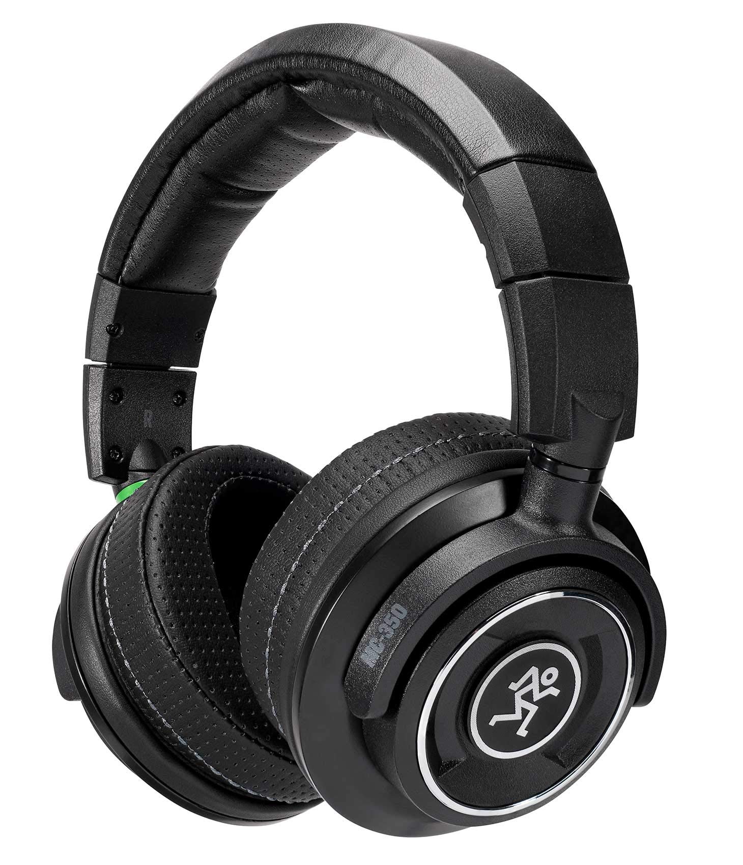 MACKIE MC-350 auriculares profesionales con transductores de 50 mm para monitorización en estudio, DJ, creación de contenidos y escucha doméstica
