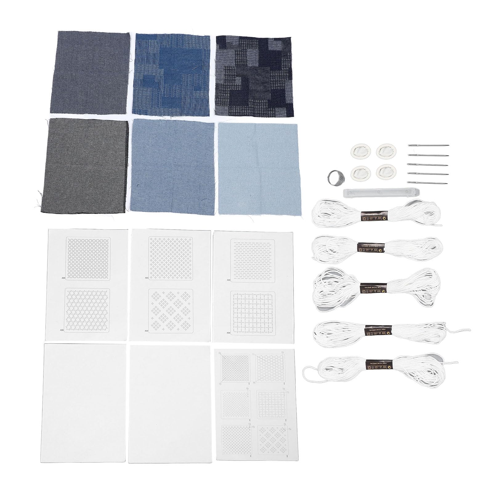 Water Soluble Sashiko Kit Sashiko Embroidery Kit