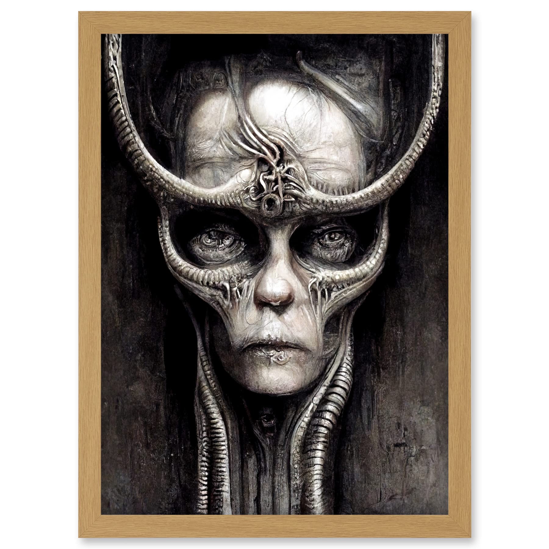 Doppelganger33 LTD Gothic Fantasy Alien Art Artwork Framed A3 Wall Art Print