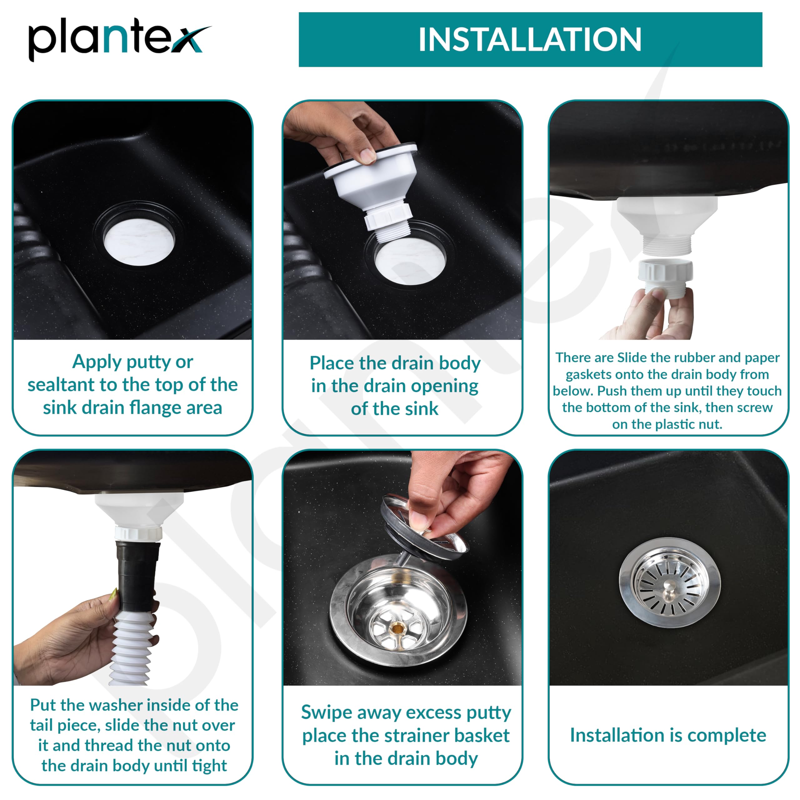 Stainless Steel Sink Coupling - Leak-Proof & Durable -4