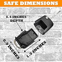 Vista 5 de Caja de seguridad falsa para llaves de automóvil, compartimento secreto oculto, caja de almacenamiento discreta para ocultar el dinero de la tienda