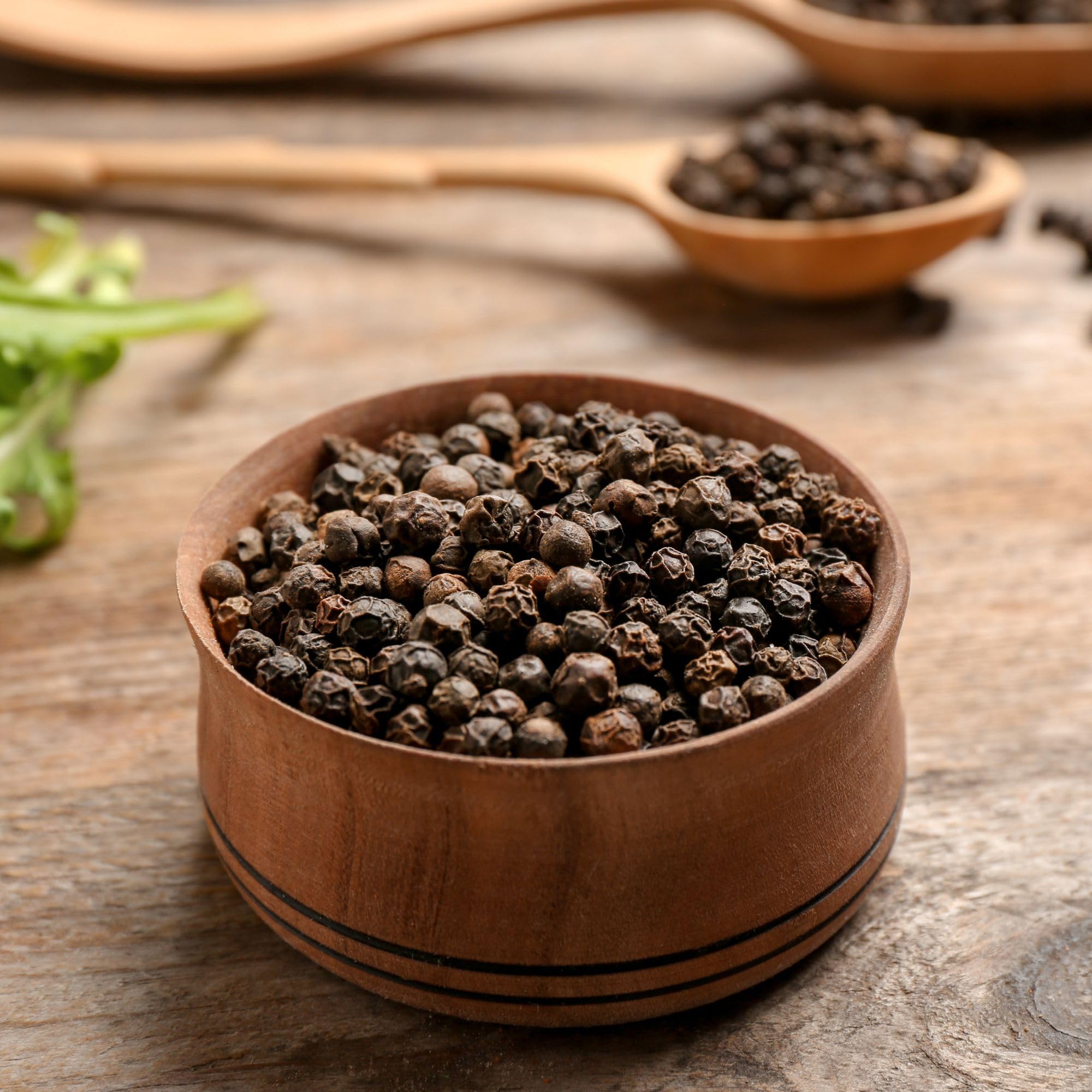 Alpi Nature Poivre en Grain Noir de Tellicherry 500g, Poivre Noir en Grain Entier Tellicherry