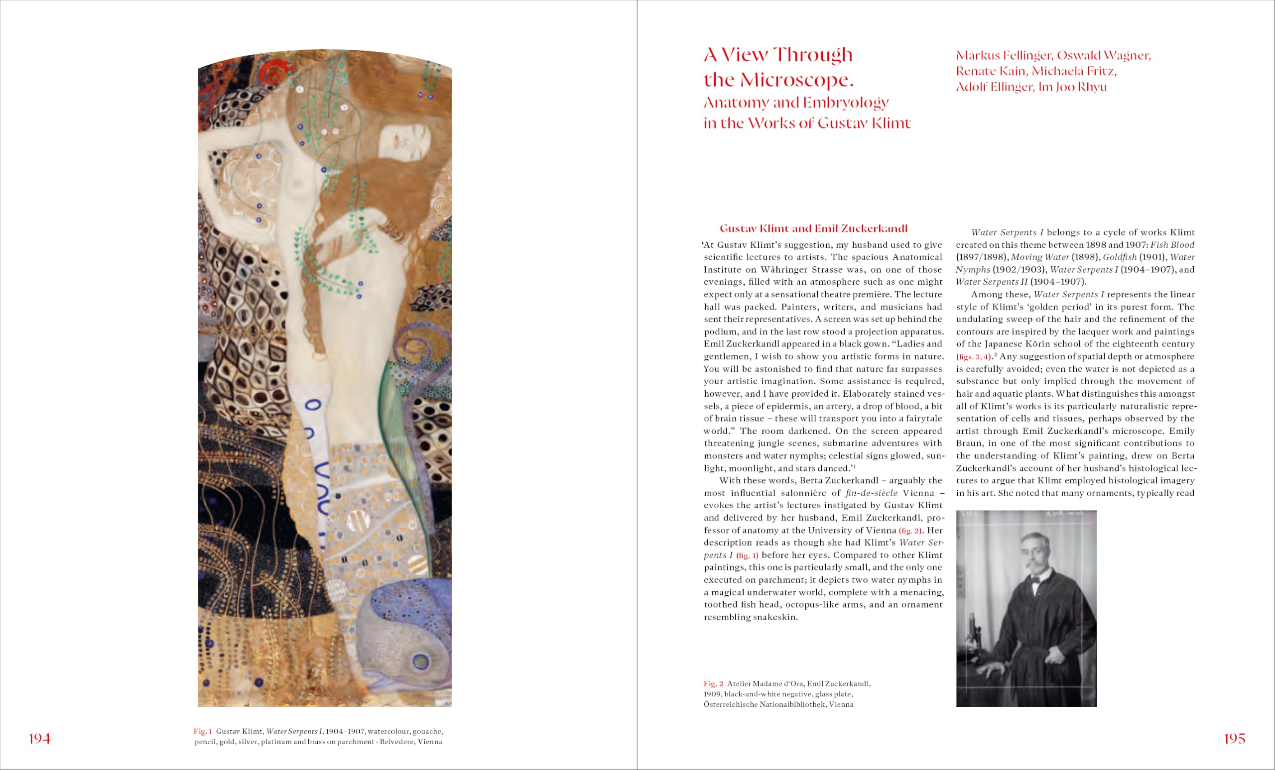 Gustav Klimt and Medicine: The Flow of Life