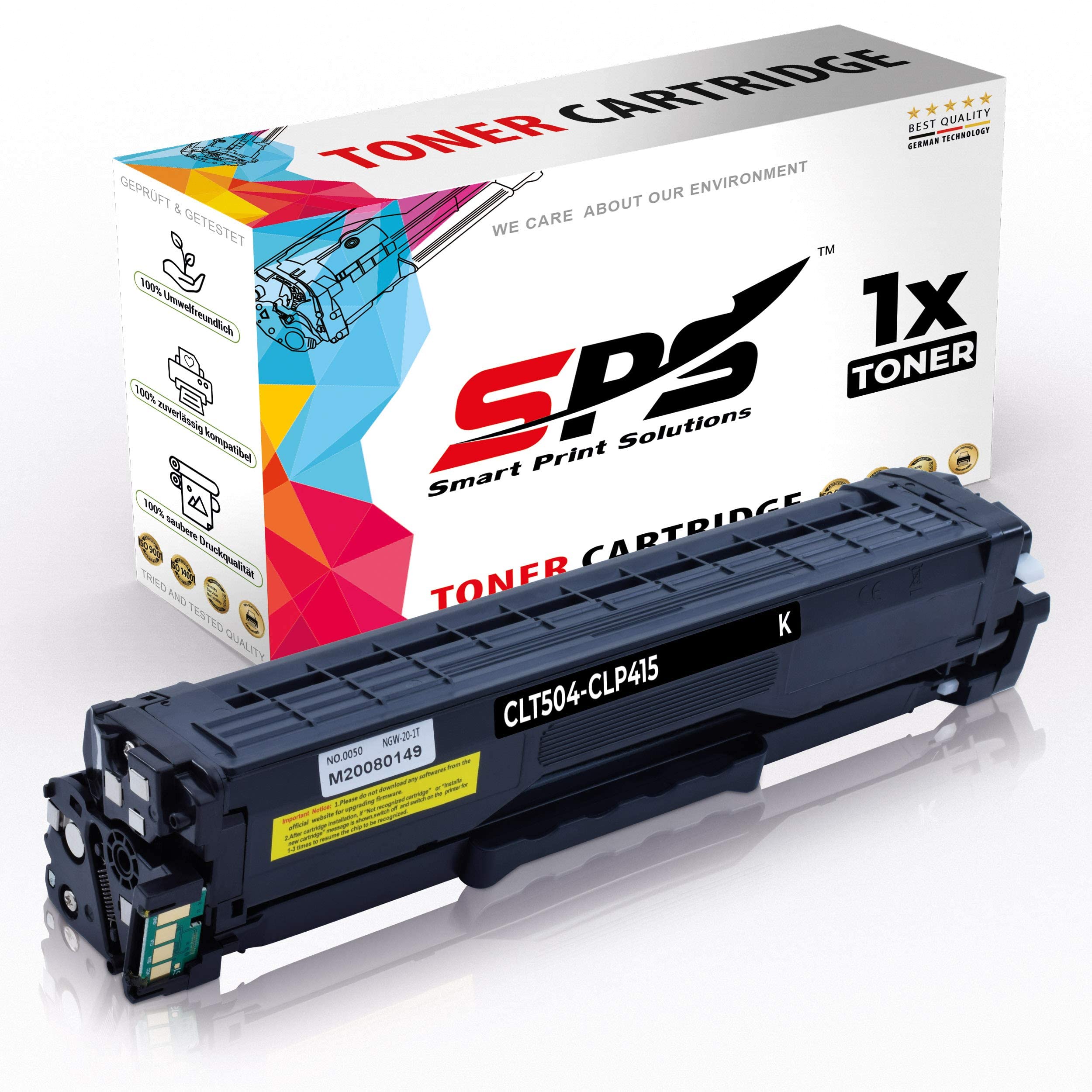 SPS Compatible Toner Cartridge Replacement for Samsung CLT504S 504S CLT-504S Black Used for Samsung CLX-4195 FN