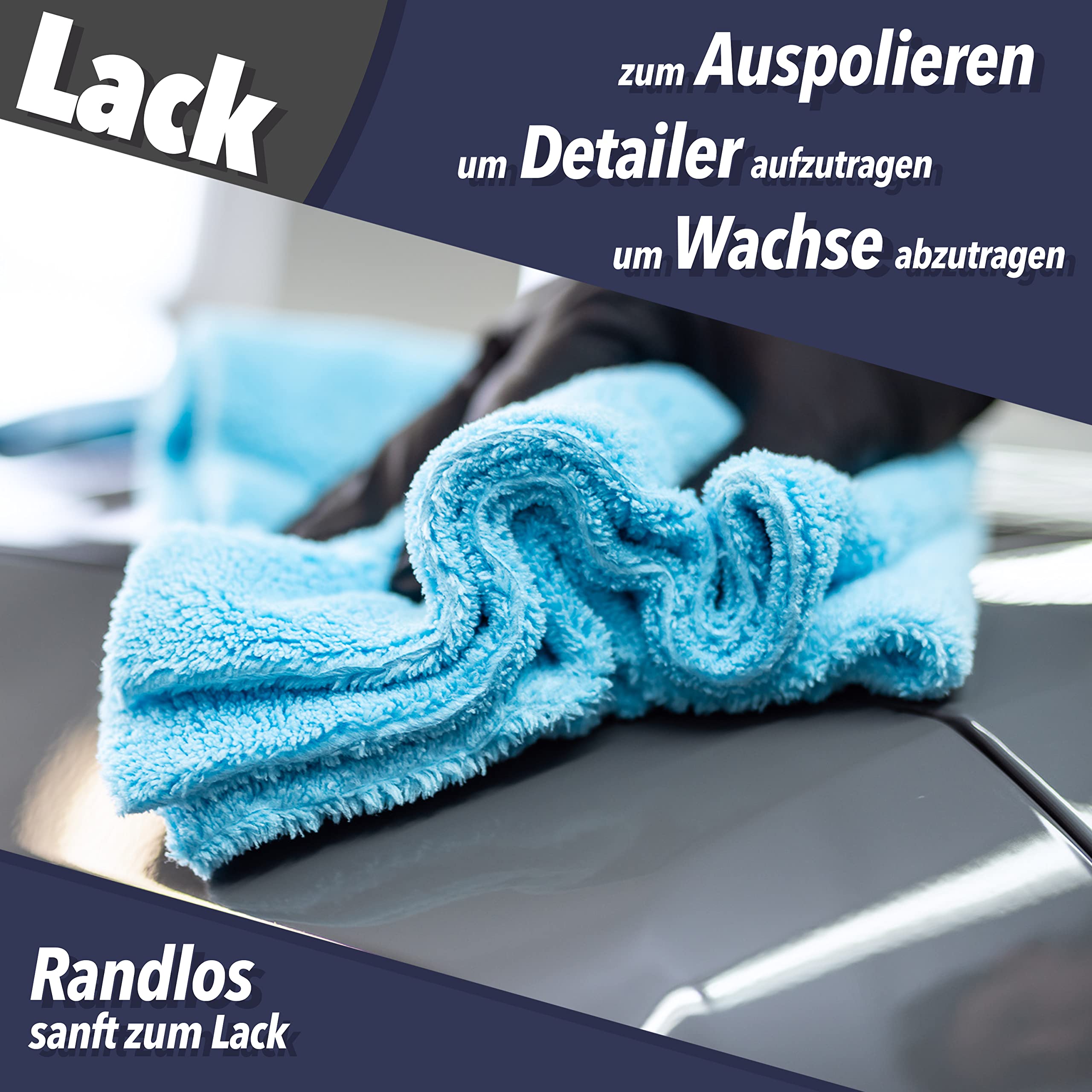 ALCLEAR 820901M Panno In Micro Fibra Super Asciutto Per Un'auto