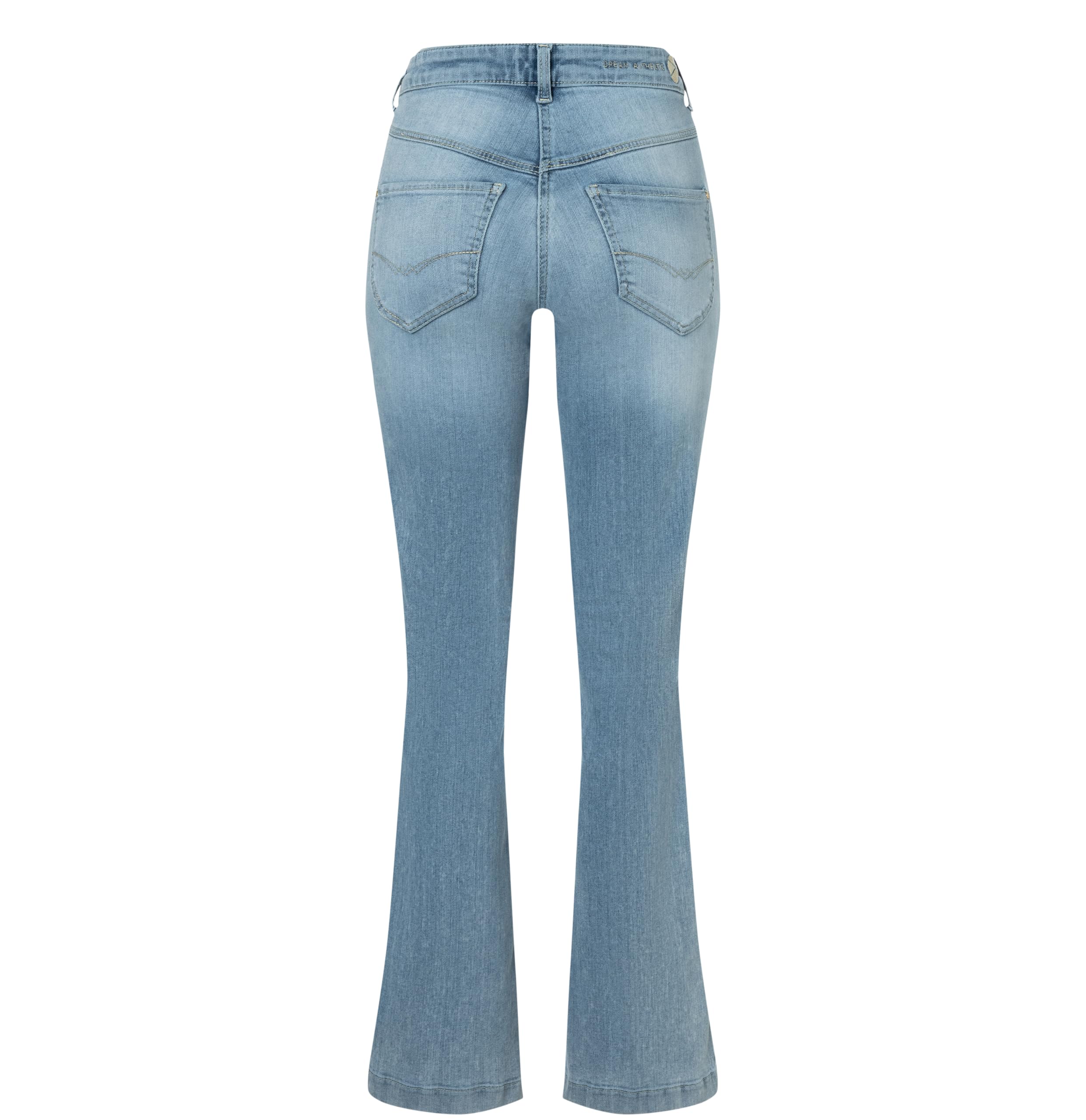 MAC Dream Boot Authentic Megaflex Damen Jeans Summer Blue Clouds wash Art.Nr. 0358L543390 D215*, Größe:W34/L34, Farbe:D215 Summer Blue Clouds wash