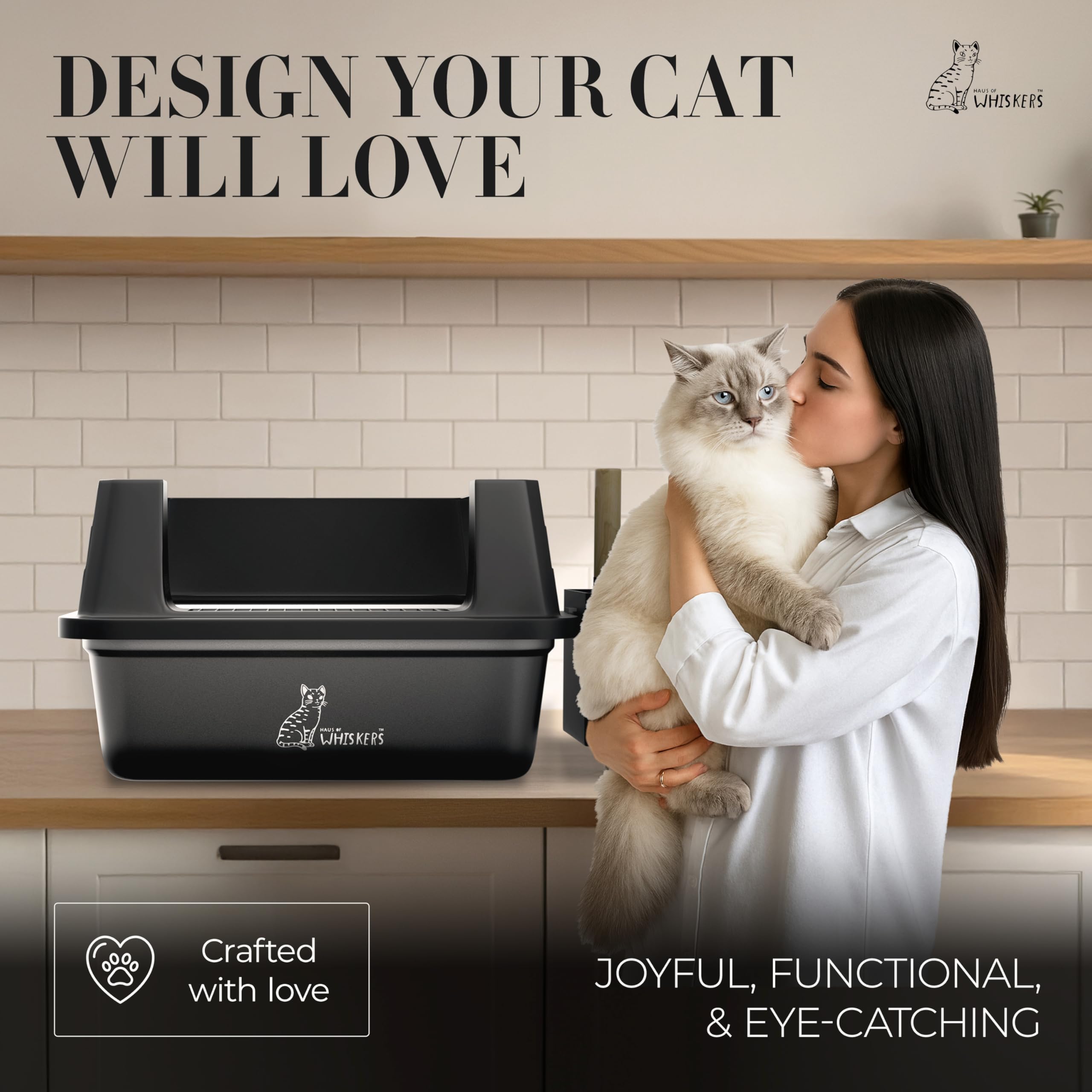 XXXL Stainless Steel Cat Litter Box High Sided 28"x20" - Extra Large Metal Litter Pan for Big Cats - Upgraded Anti-Leak Buckle, Mat, Step Pedal, Scoop & Waste Bags - Odor Control Easy Clean Non-Stick - image 8