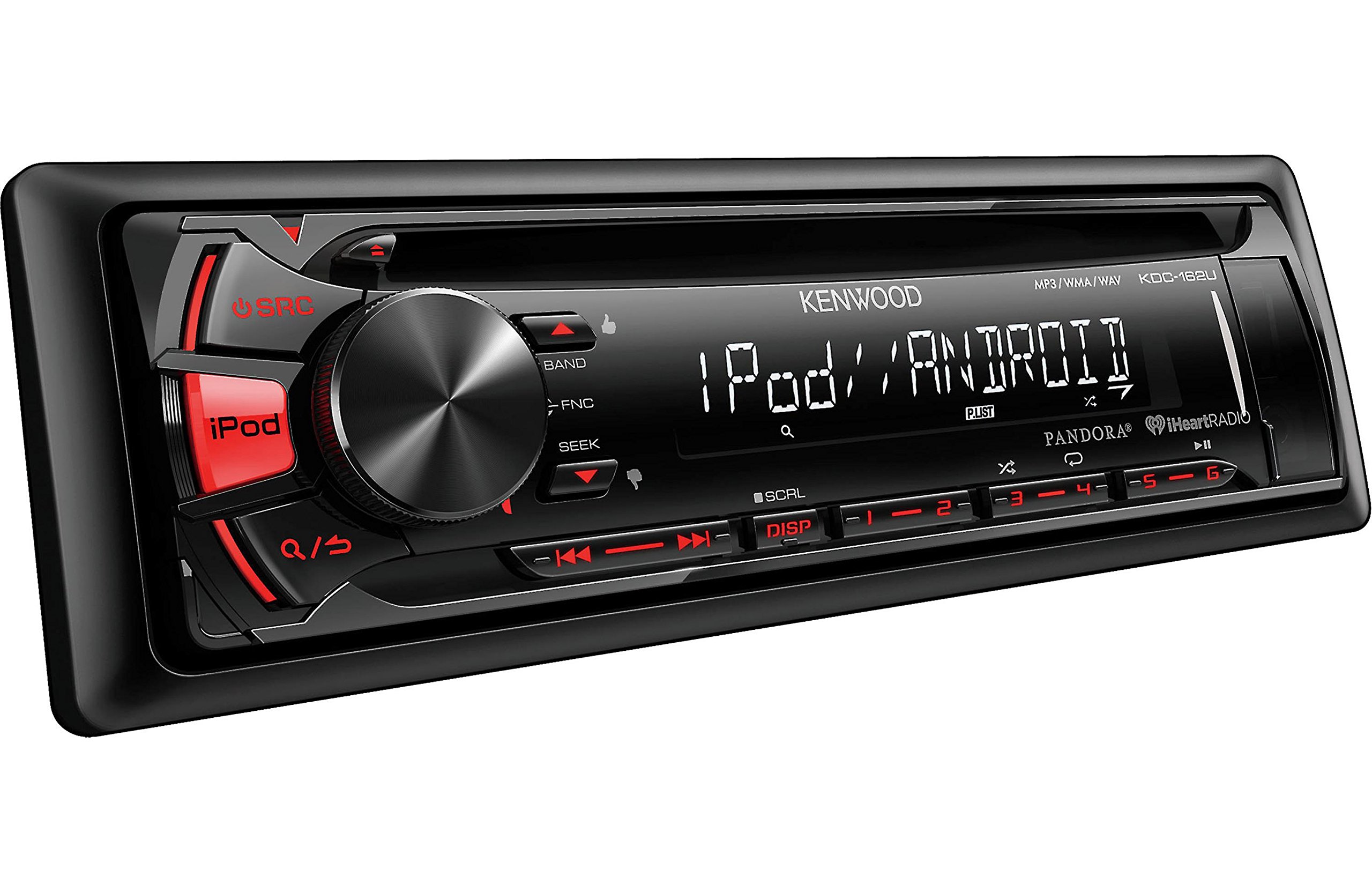 Amazon.com: New Kenwood KDC-162U CD/MP3 In Dash Car Player USB/Aux