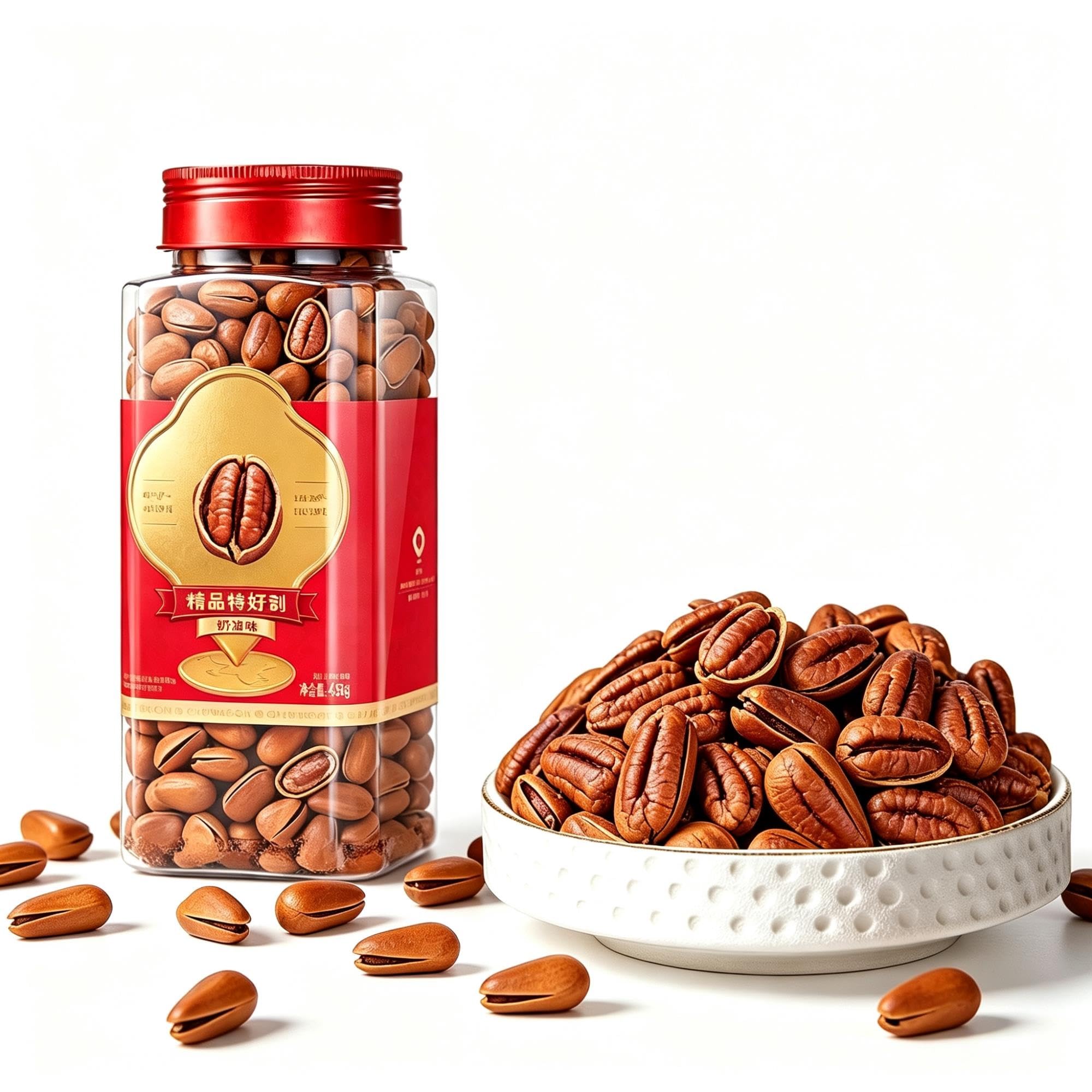 Nueces Tostadas Con Cáscara Tarro 458g