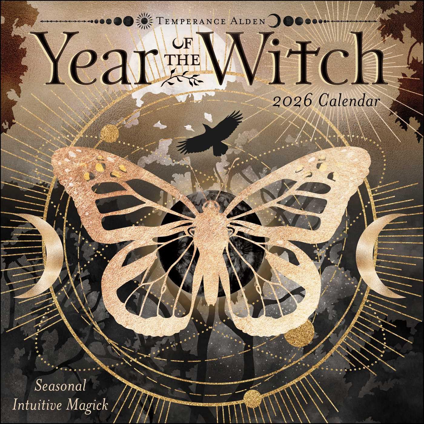 Year of the Witch 2026 Wall Calendar: Seasonal Intuitive Magick