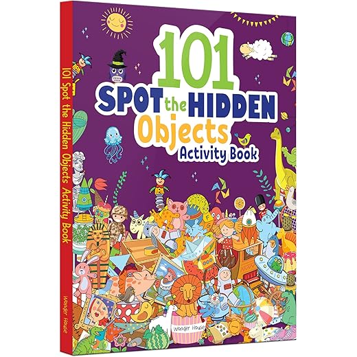 Spot the Hidden Objects Activity Book