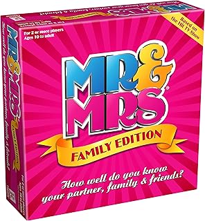 Rascals | Mr & Mrs Family Edition | Party Board Game | Ages 10+| 2+ Players | 30 Minutes Playing Time