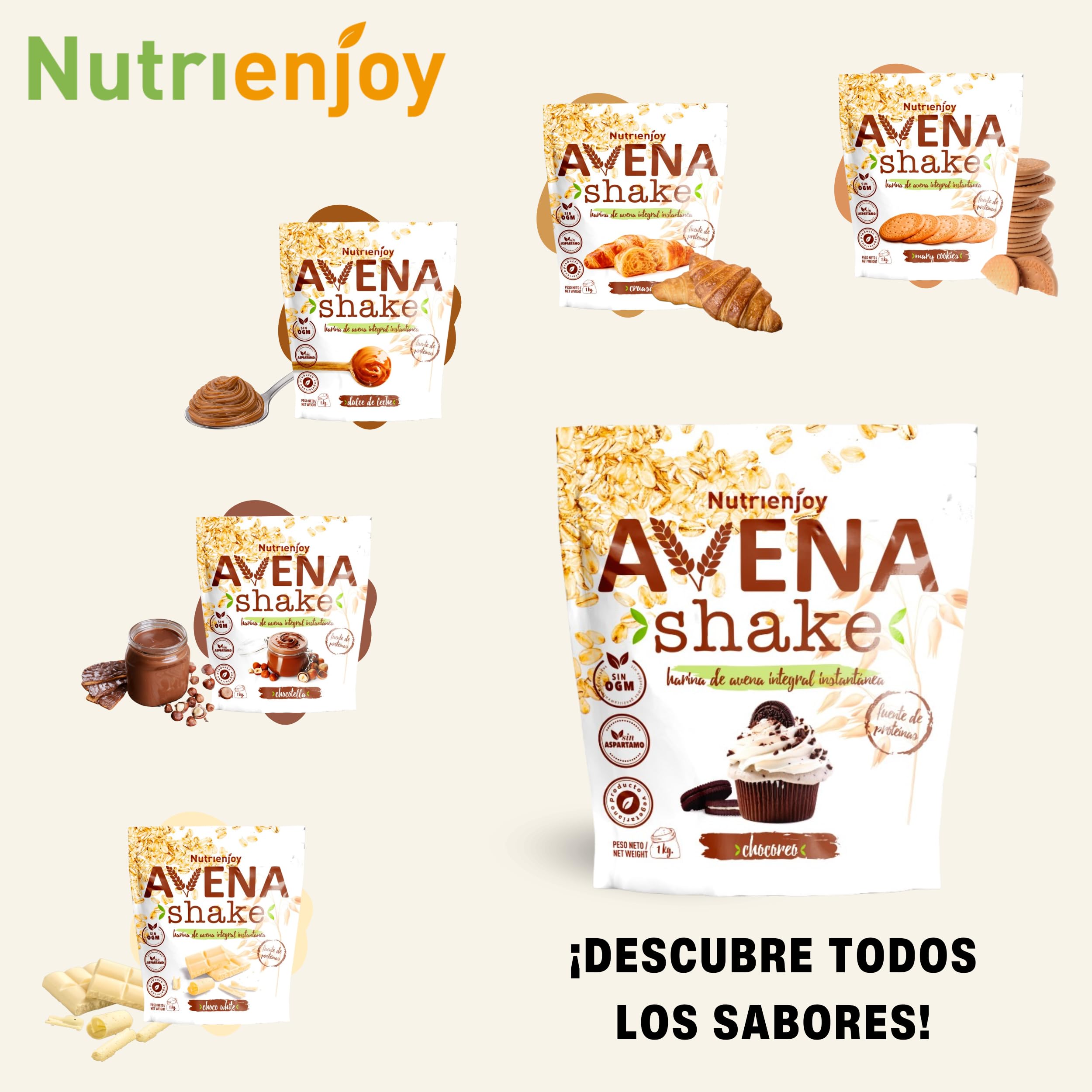 Avoine Shake (1 kg, Chocoréo)