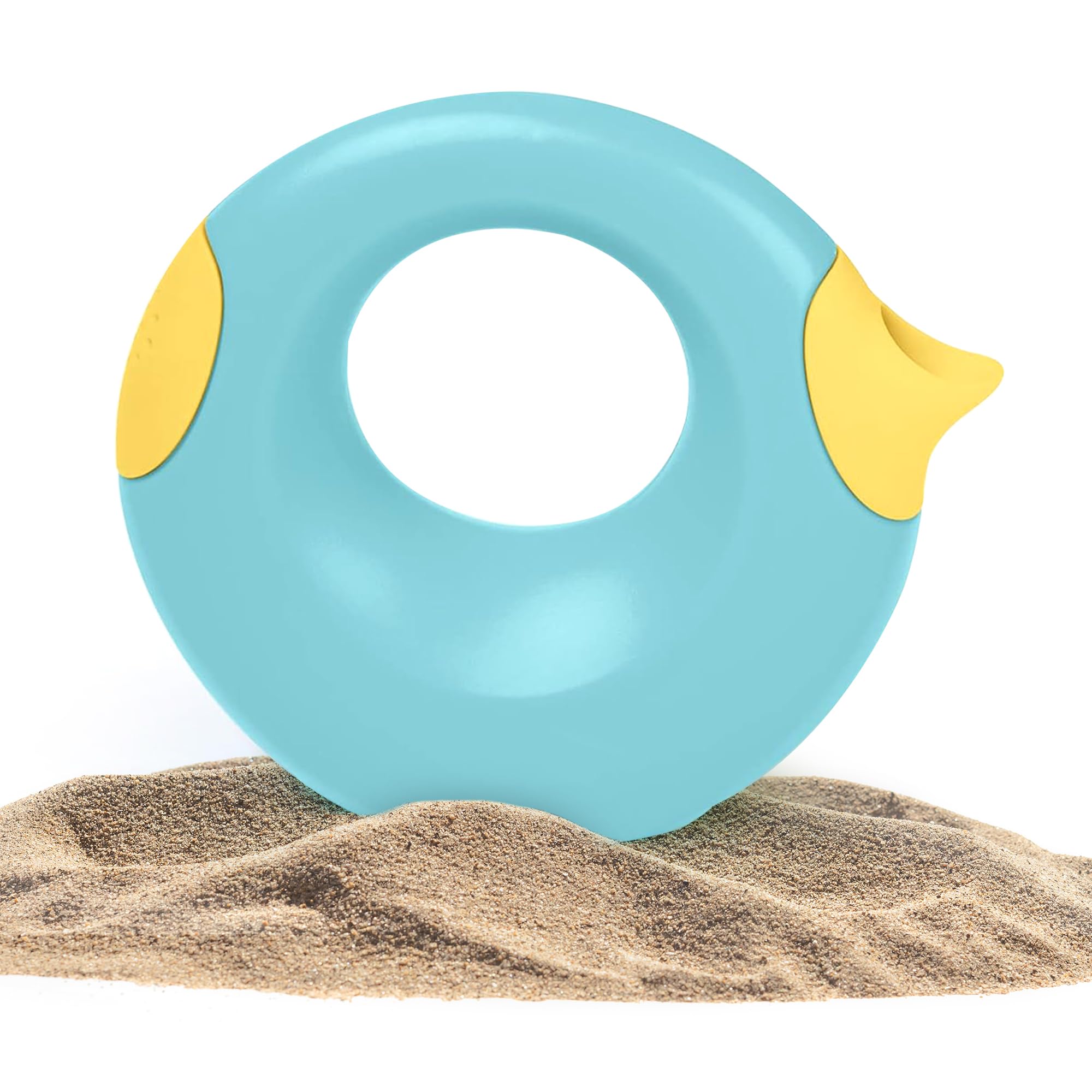Quut Cana Large Kinder Gießkanne - Vielseitiges Badespielzeug und Gartenarbeit-Spielzeug, Geburt, Förderung Kreativer Outdoor Spiele, Geeignet ab 1 Jahr (Blaue Banane, 0.5L)