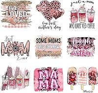 Vista 1 de 9 calcomanías para planchar para el día de la madre, para ropa, mamá, mamá, parches para planchar de transferencia de calor, calcomanías