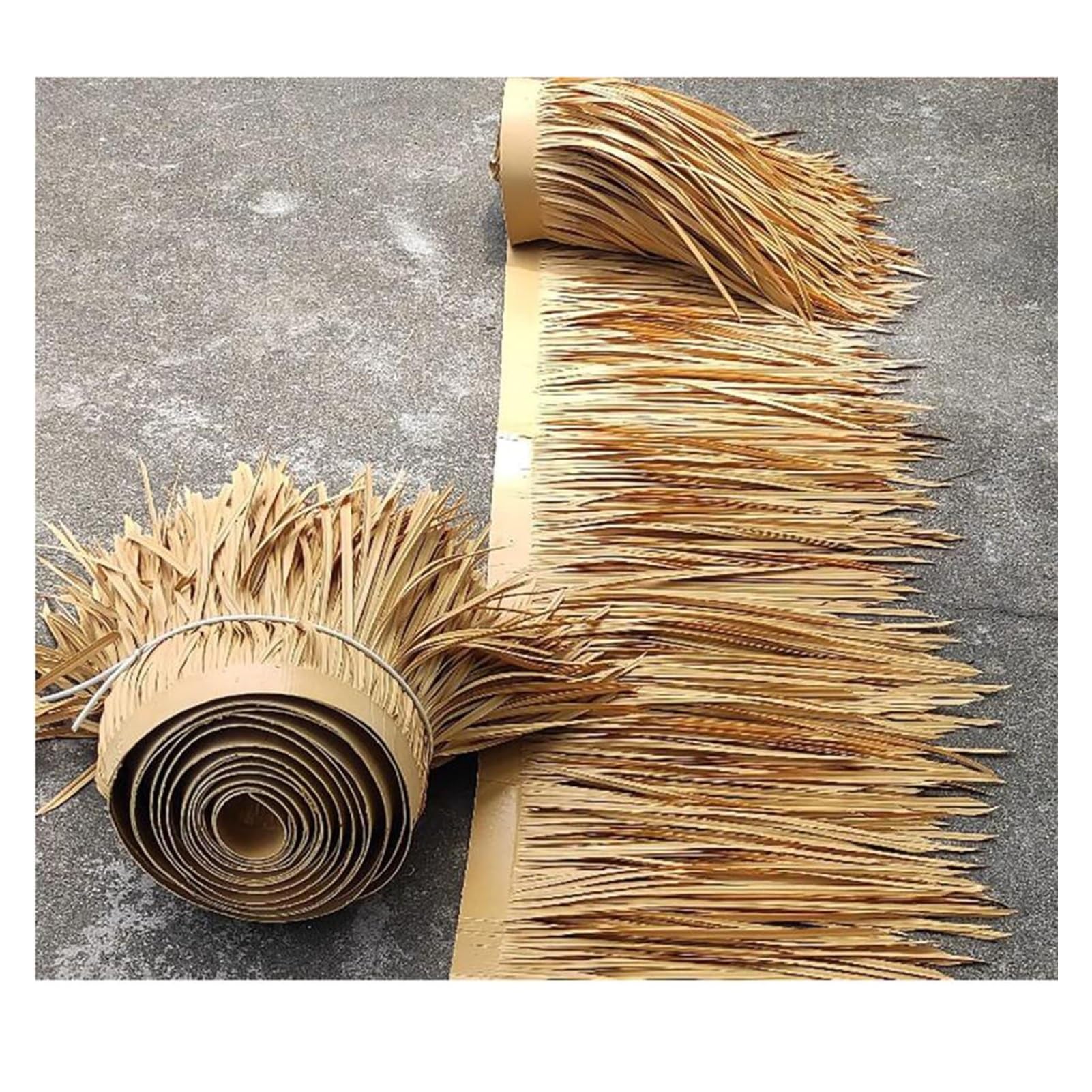 Chaume artificiel pour toiture de cabane tiki et de gazebo de jardin