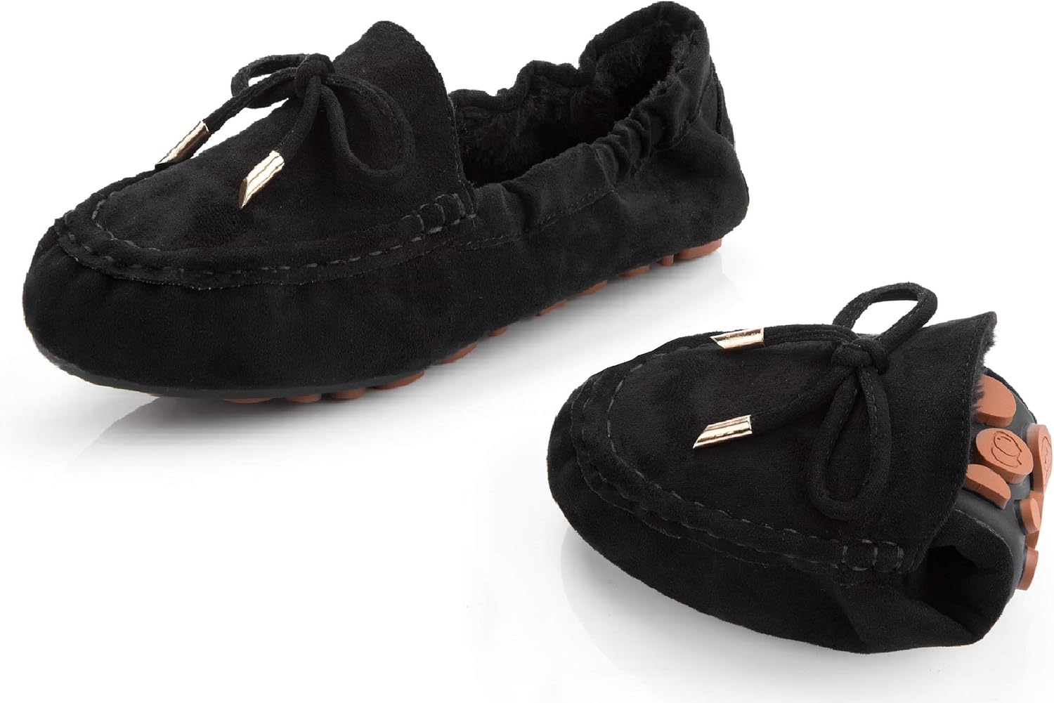 Fuzzy loafers Clearance