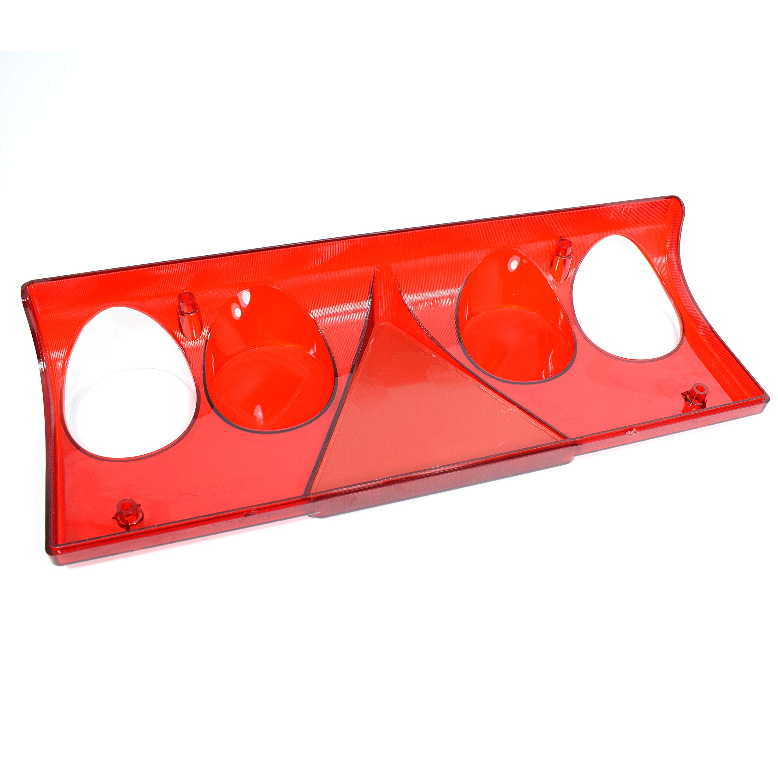 2x Lenti di Ricambio per Luci Fanali Posteriori in Vetro per Camion Rimorchi Semirimorchi Compatibili con Schmitz Cargobull Europoint 2