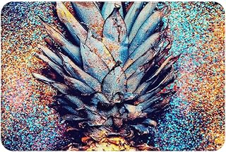 Pineapple Shine Fashion Minimalism Style Outdoor Doormats, Indoor and Outdoor Entrance Rugs